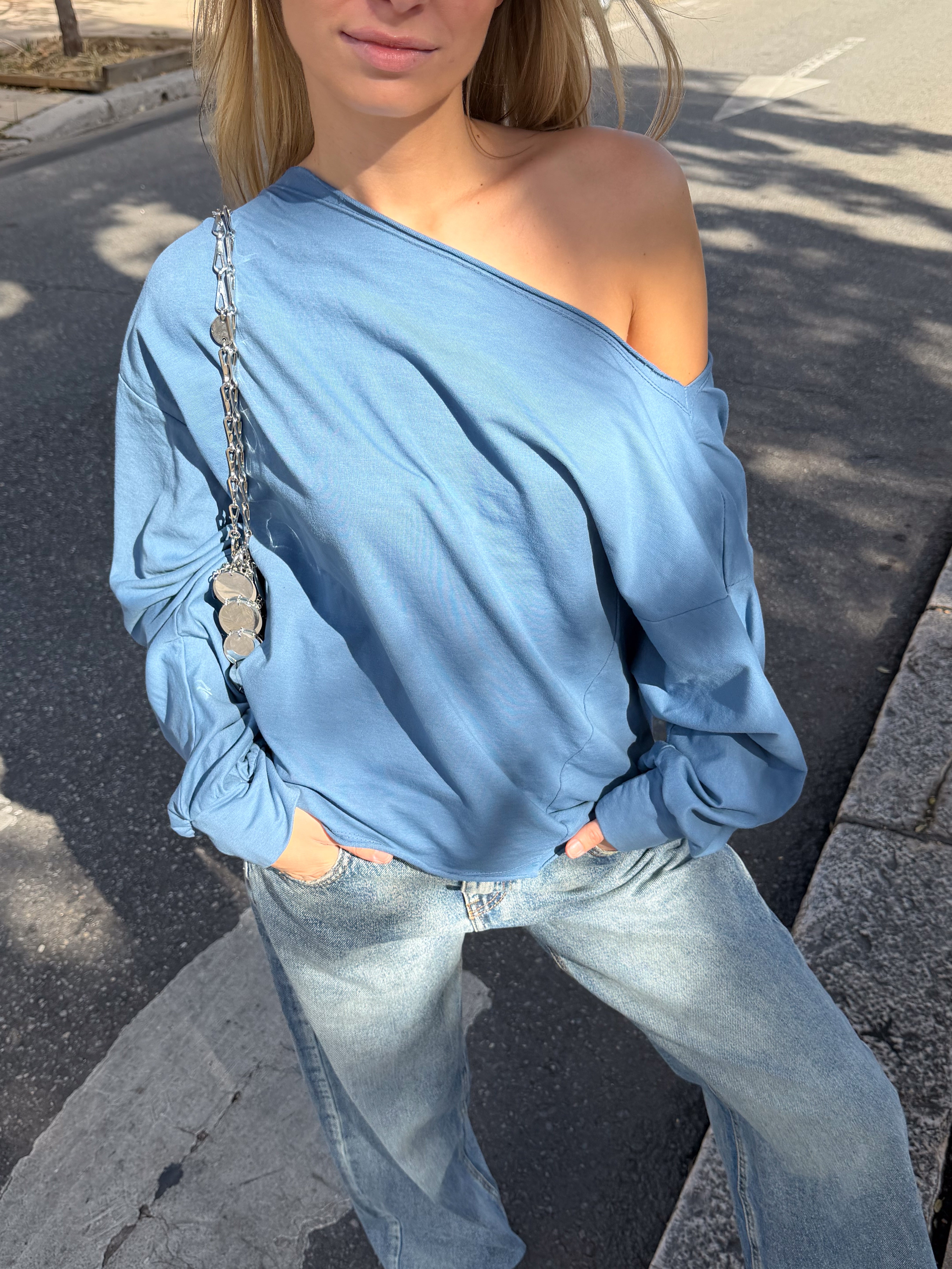 Juliette blue t-shirt