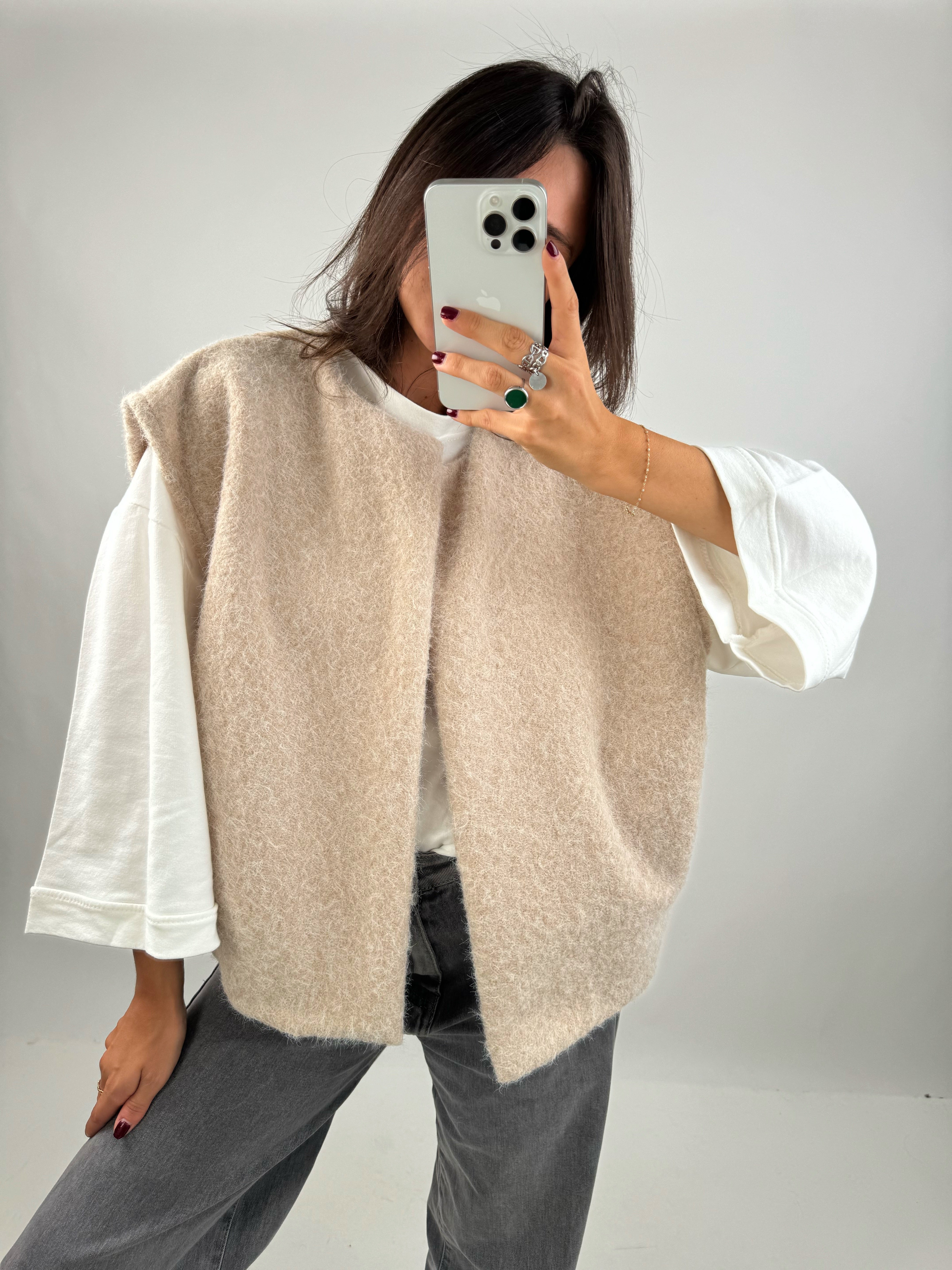 Elodie beige jacket