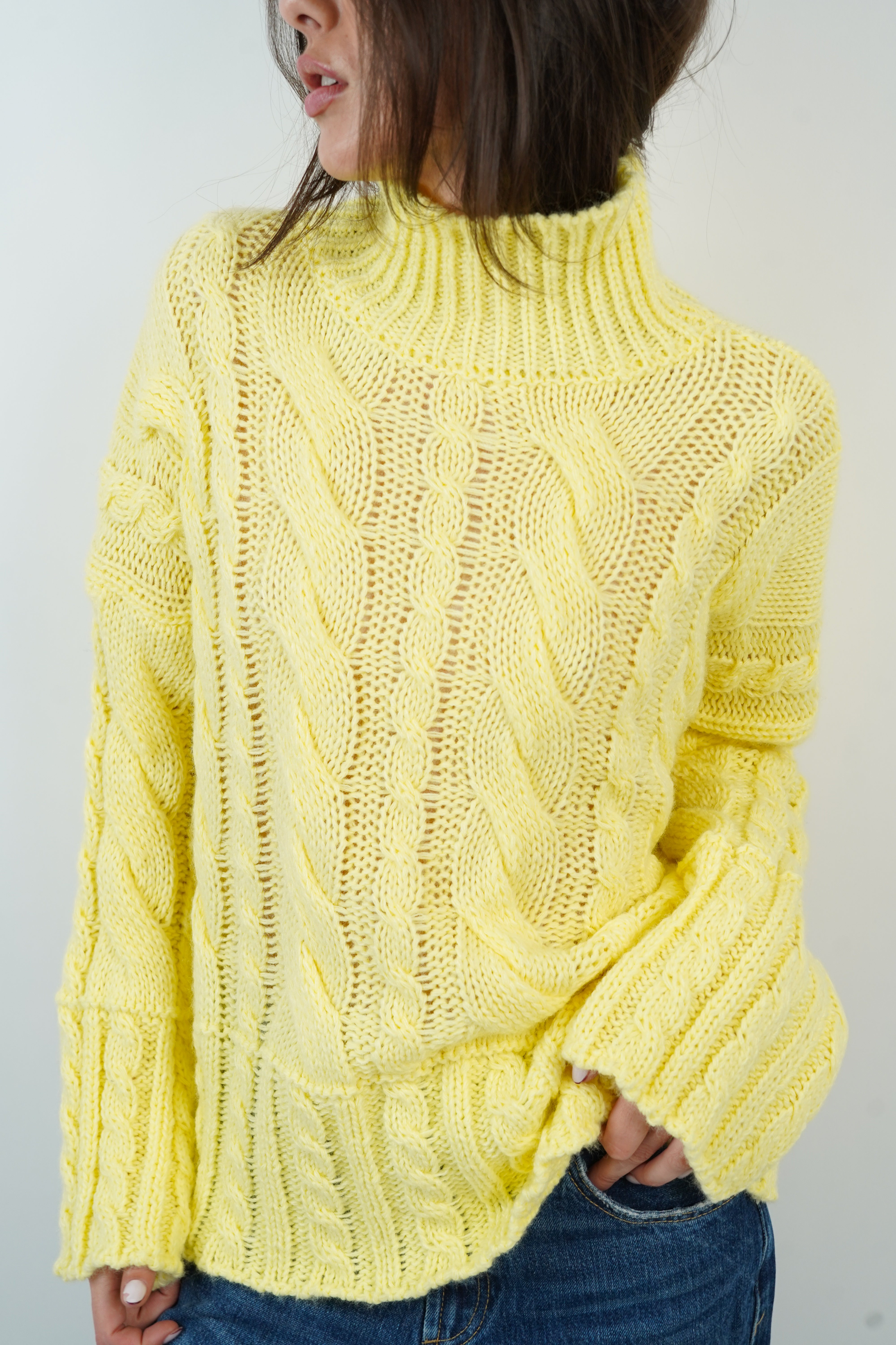 Pull Arlette jaune