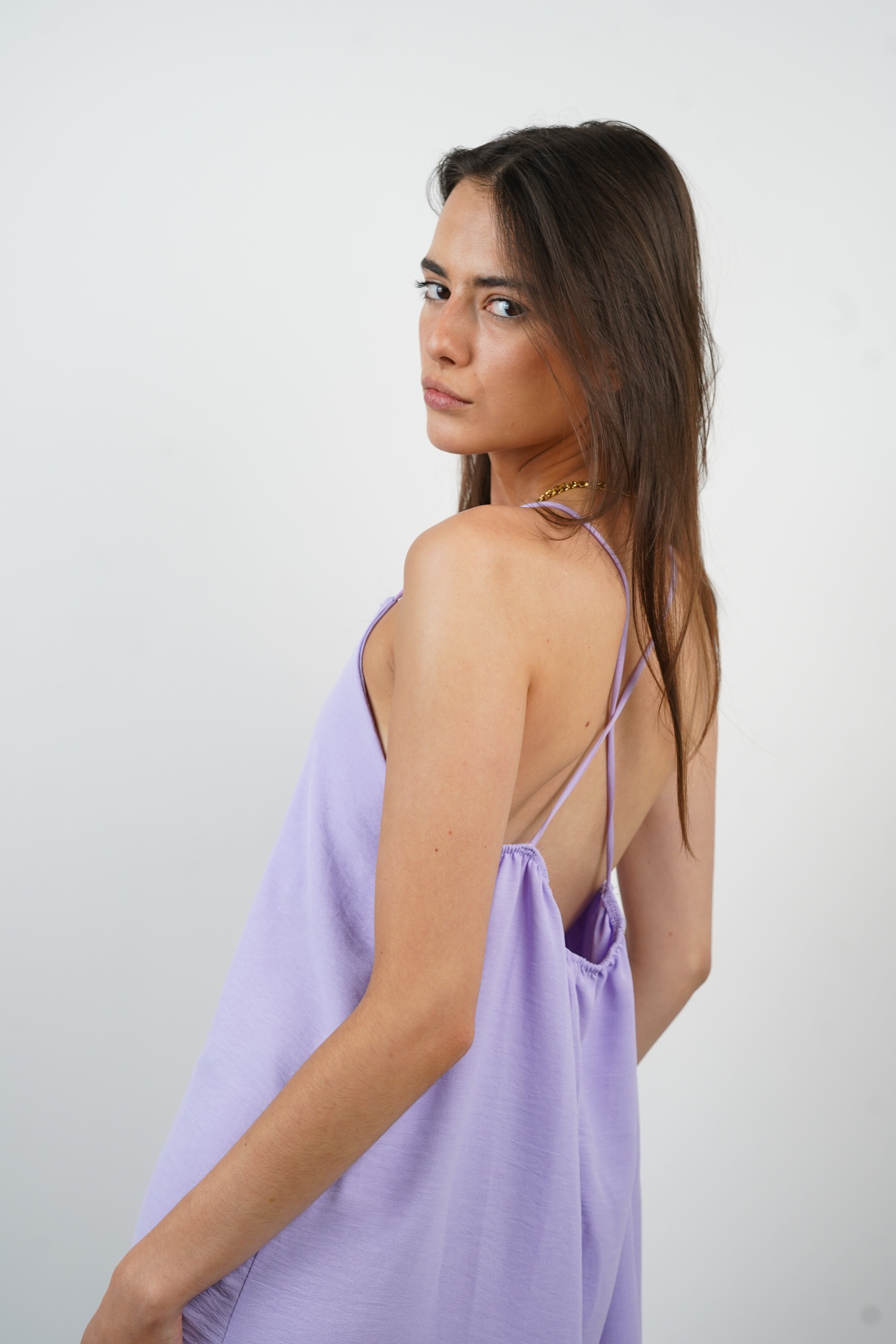 Robe Carla violette