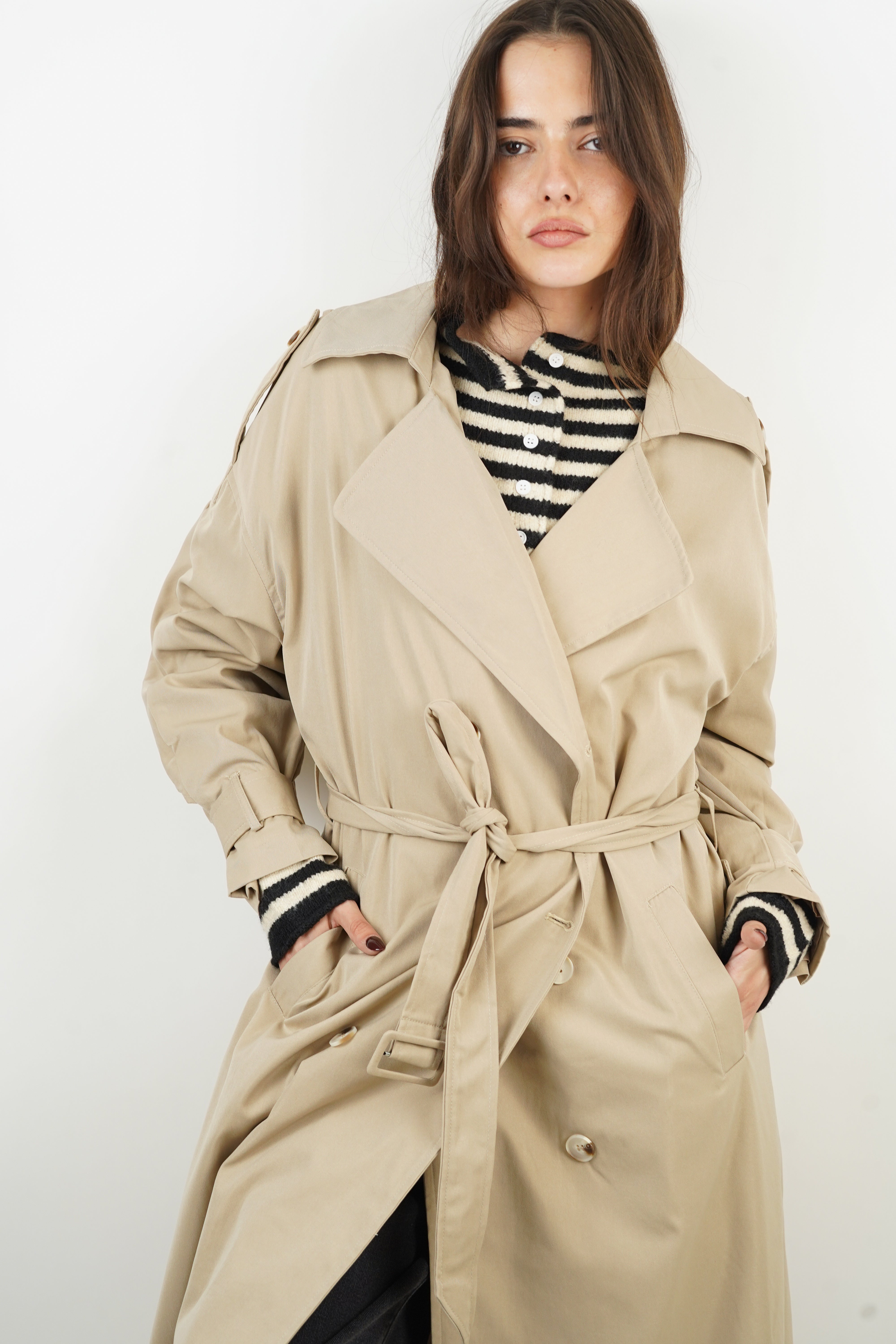 Trench beige Nervely