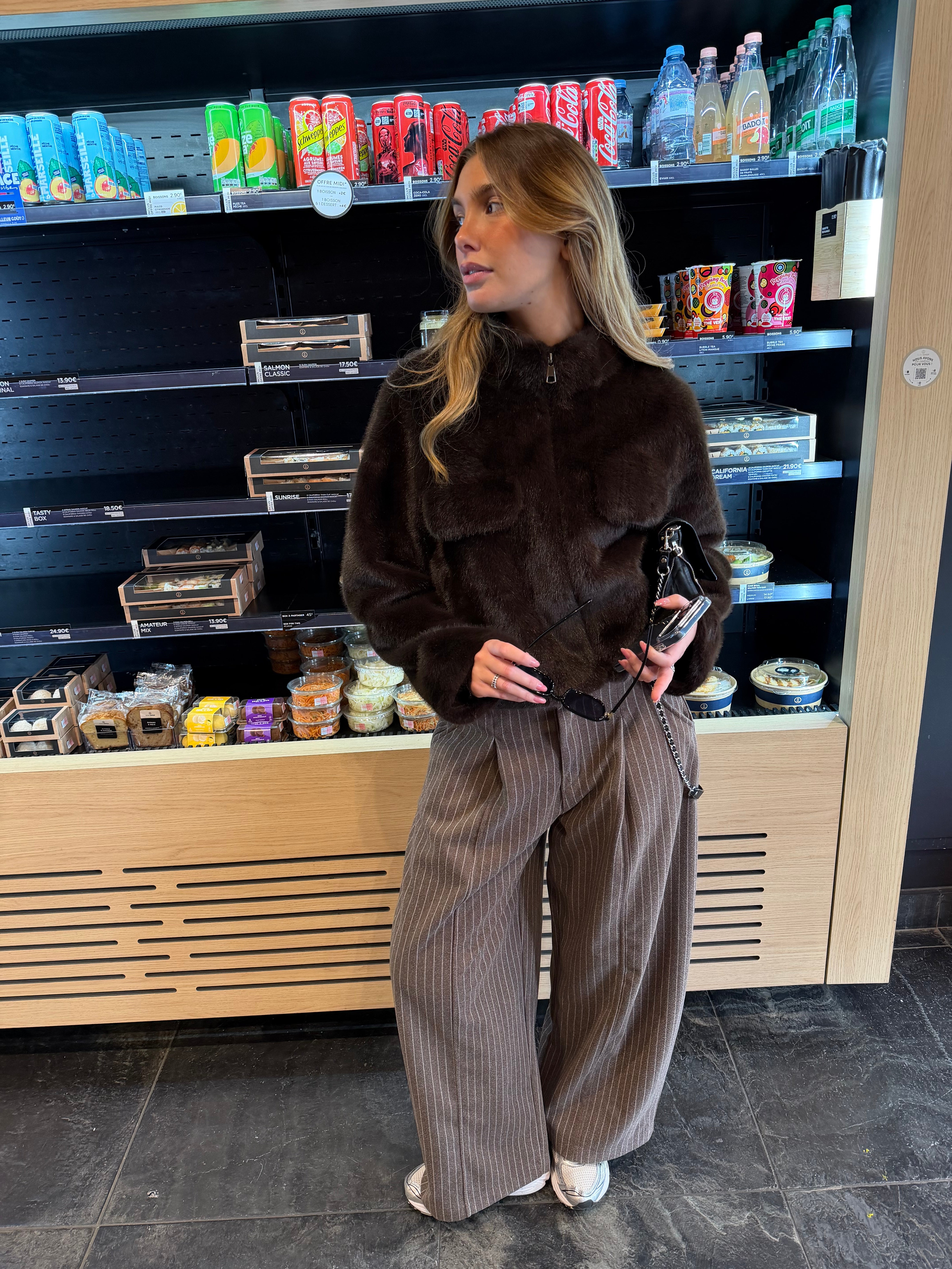 Pantalon Swann marron