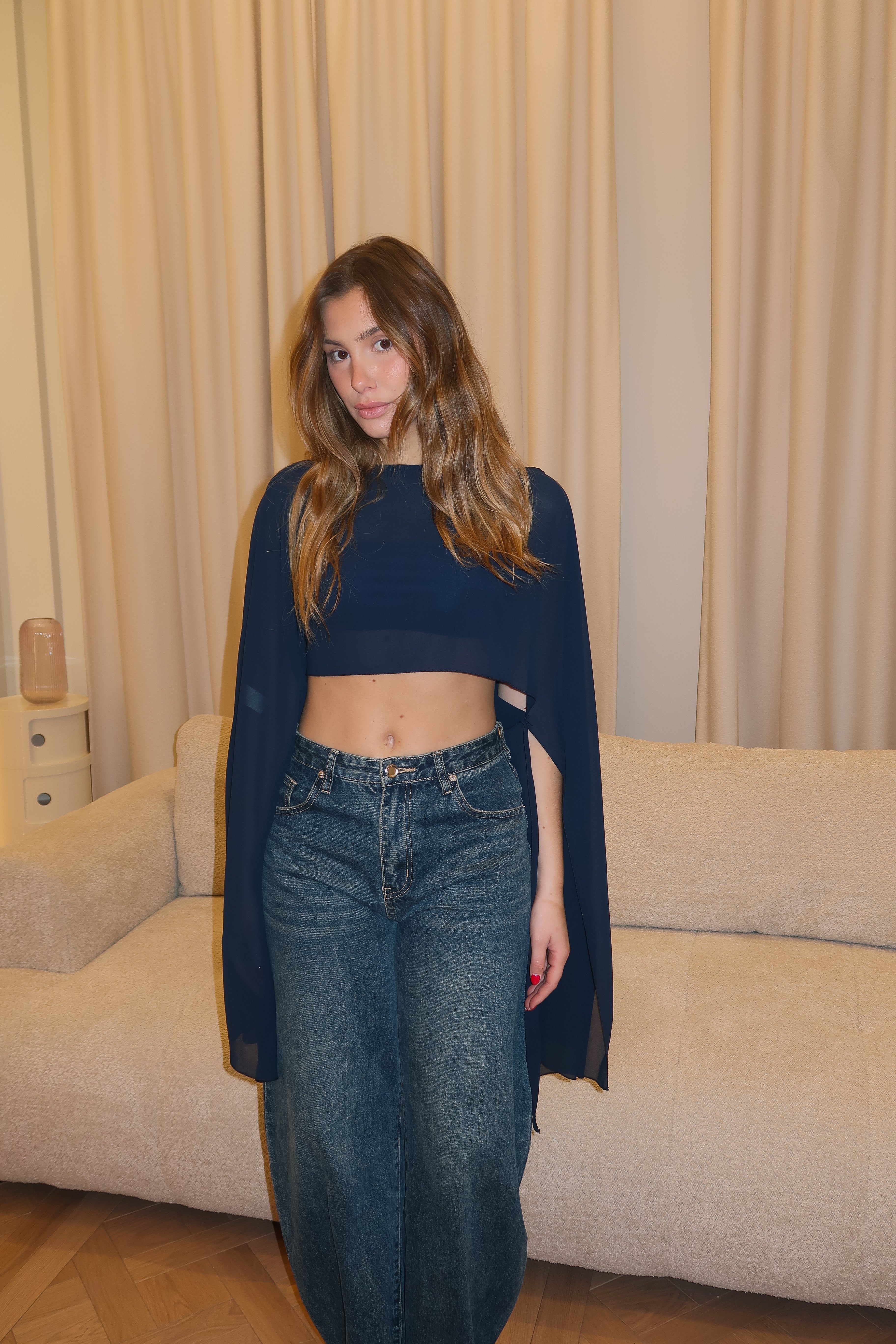 Cape Cherry bleu marine