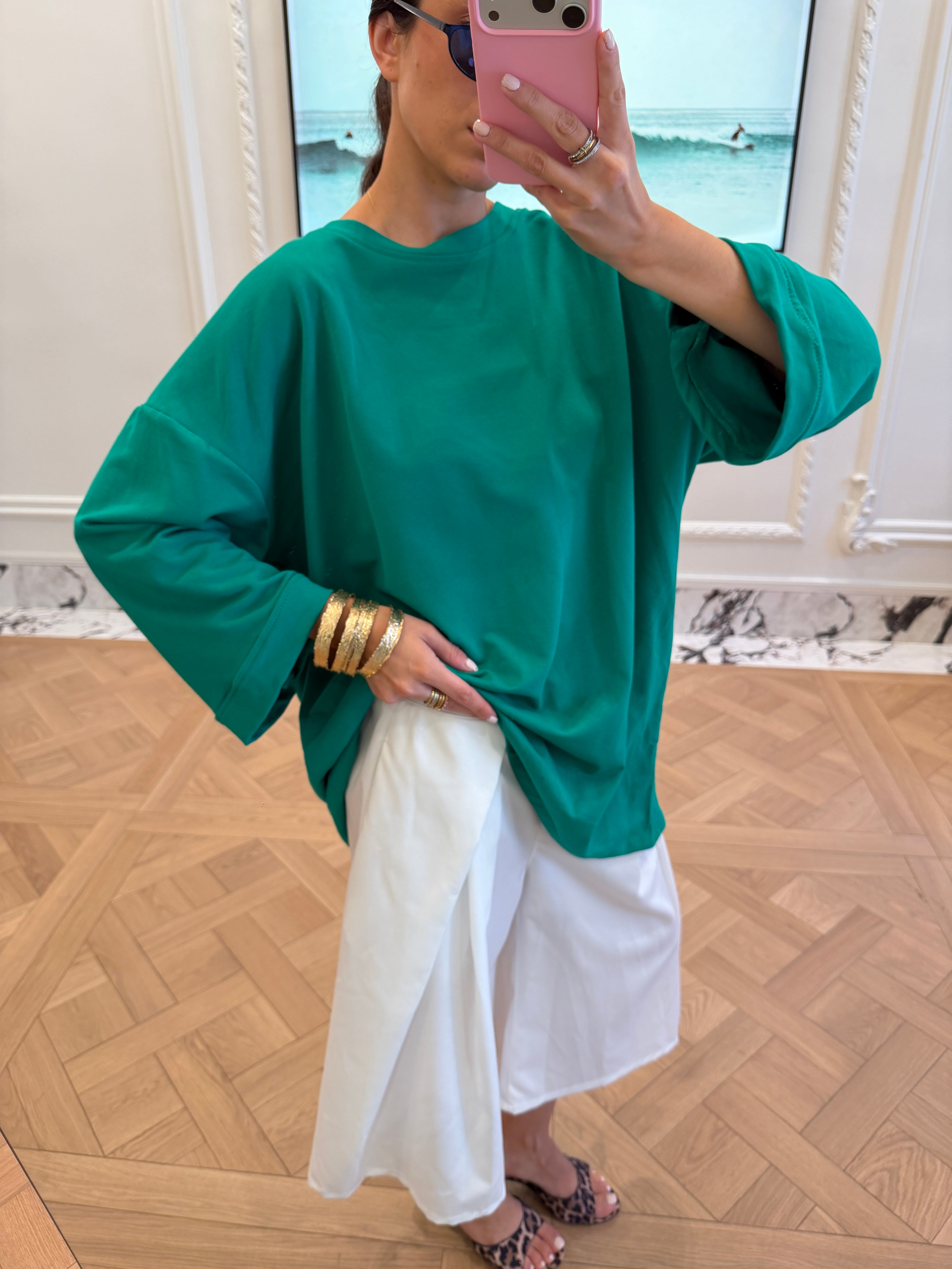 Tee-shirt Cecile vert