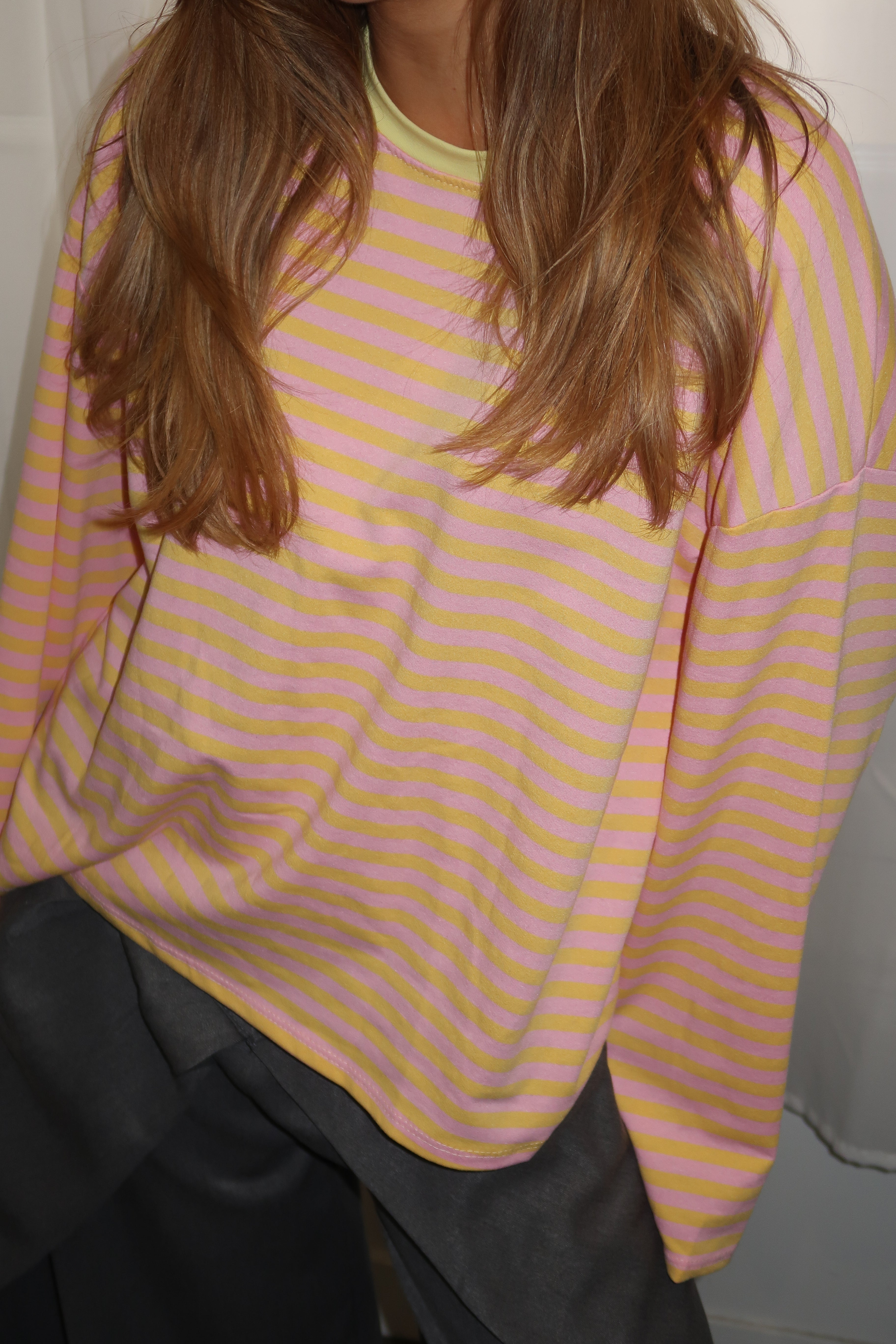 Pink and yellow Oceane T-shirt