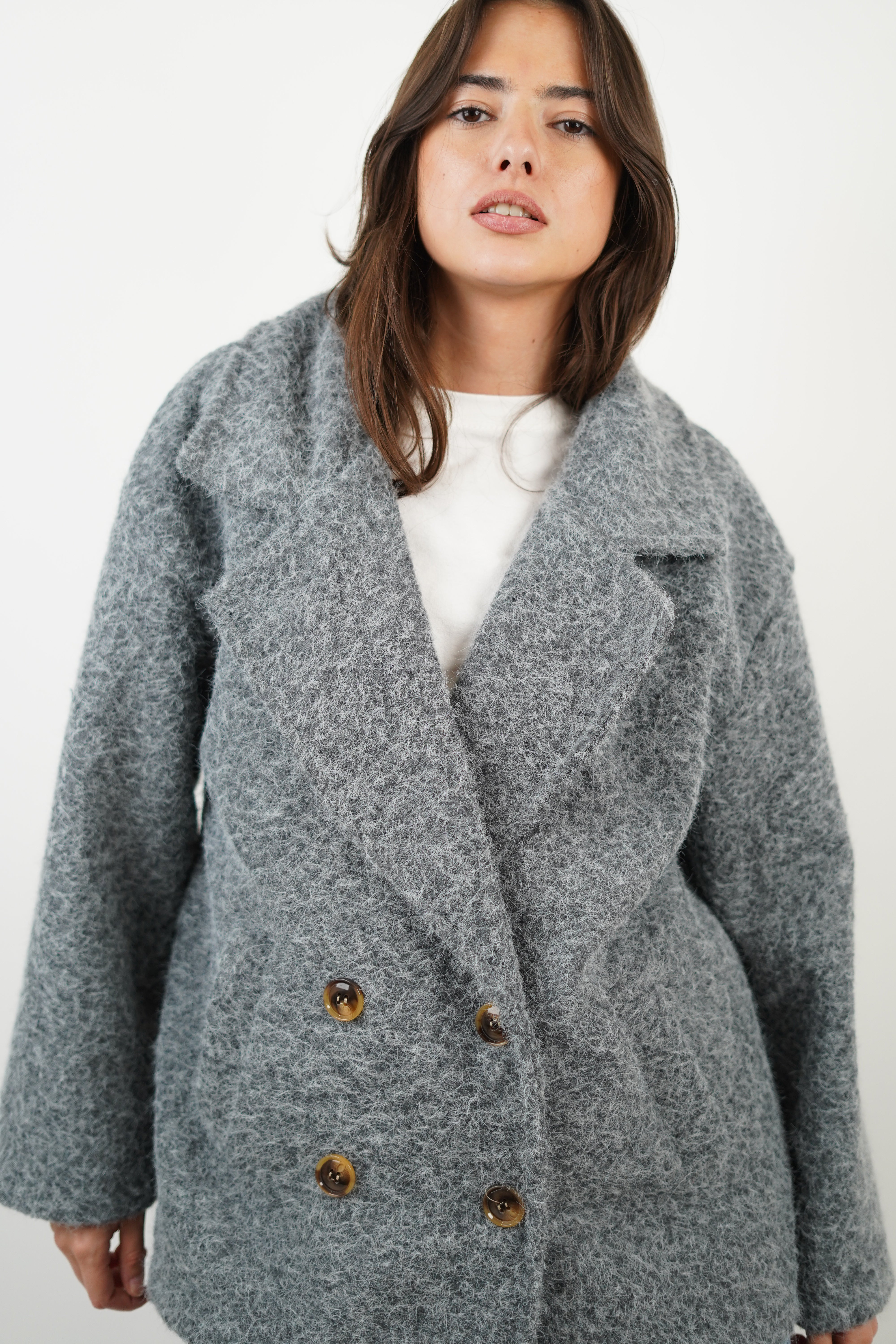 Manteau Kelly gris