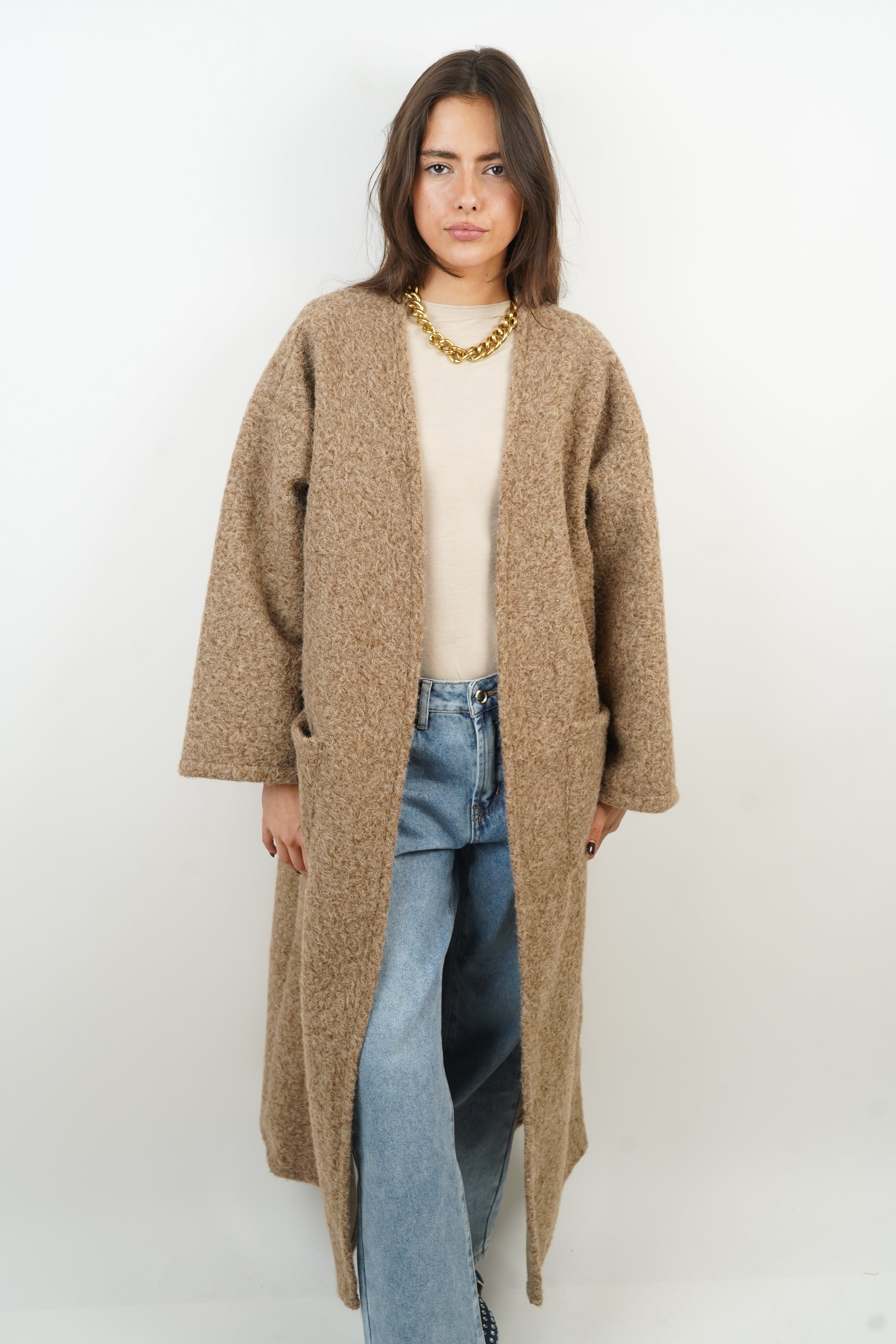 Nina camel jacket