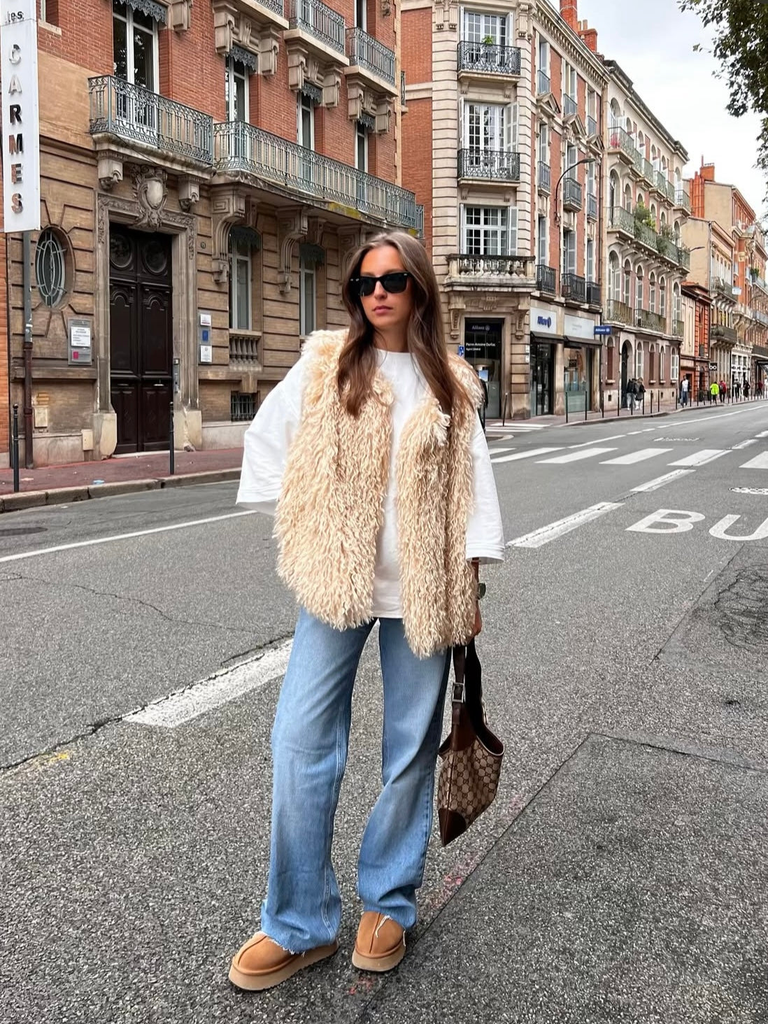 Beige Charlotte-Jacke