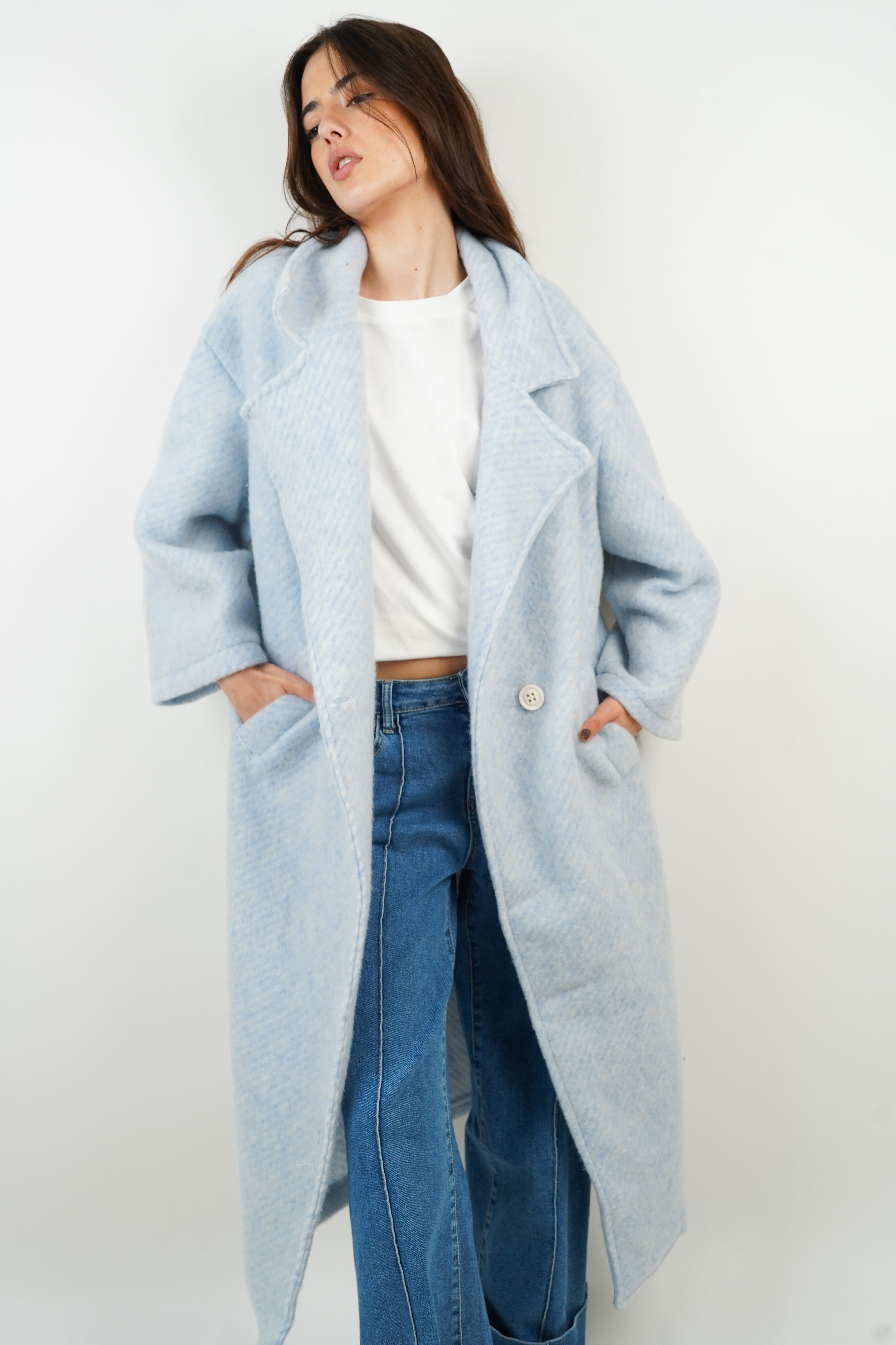 Manteau Gabriela bleu