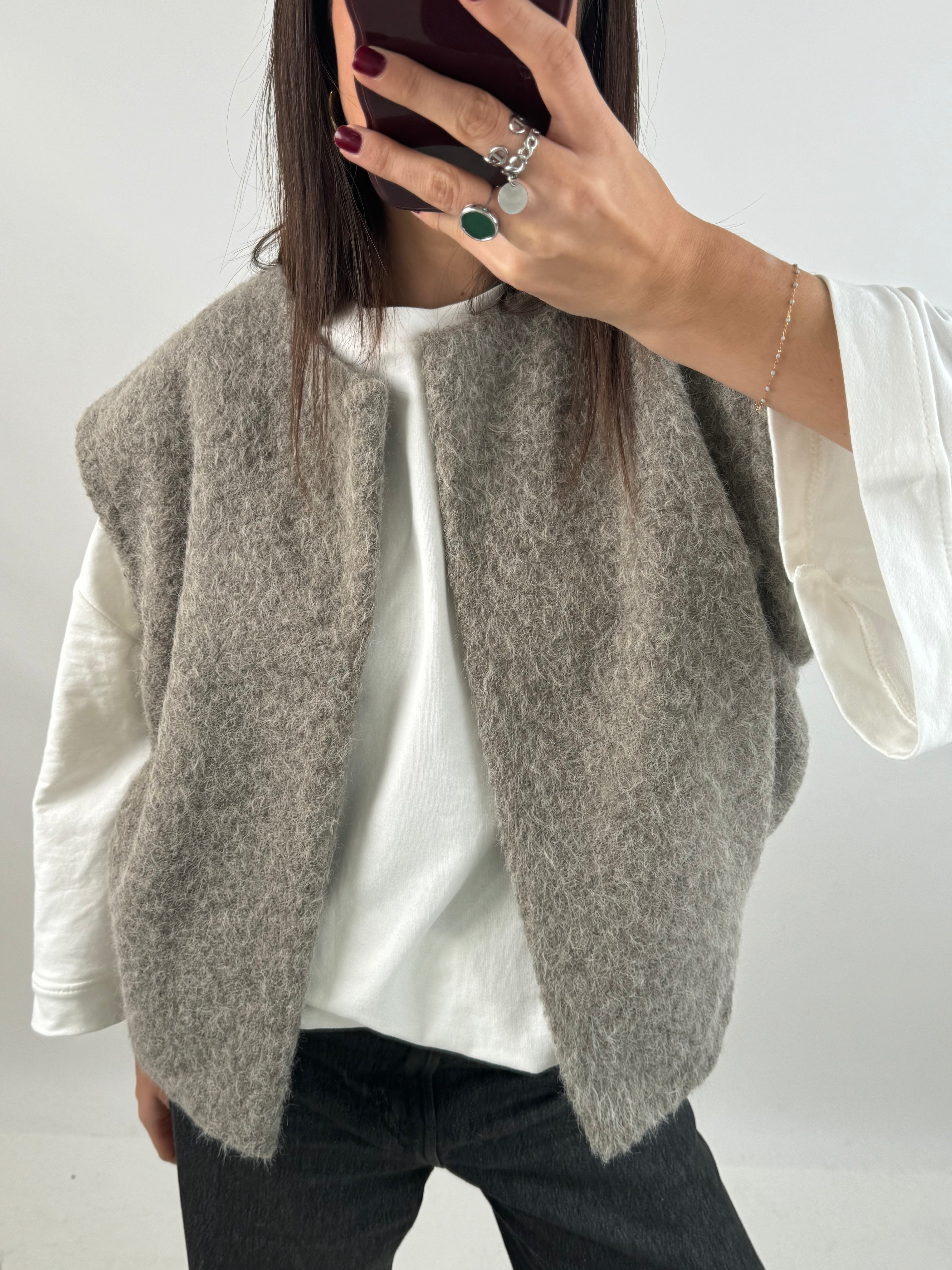 Maddy taupe jacket