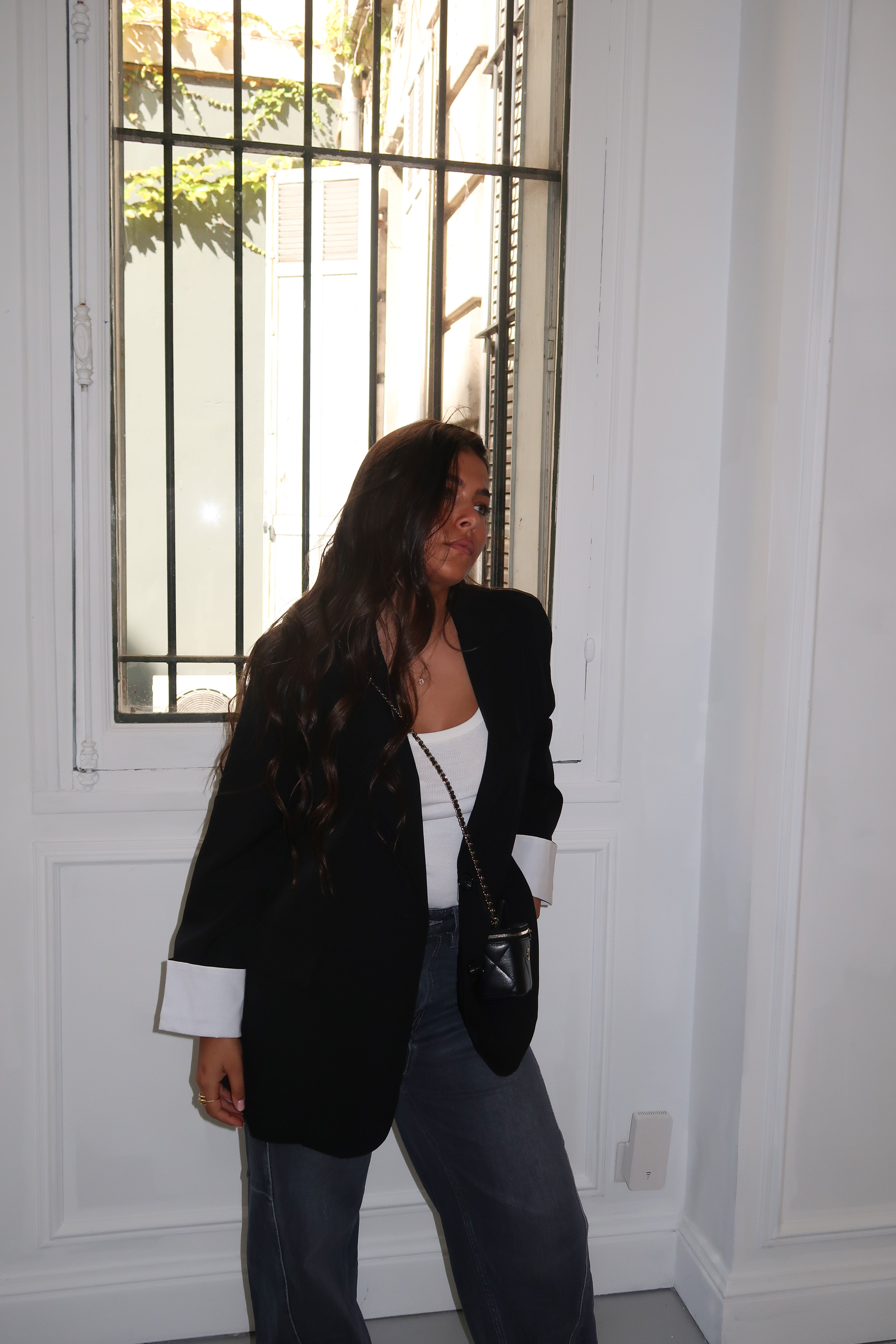 Schwarzer Ninon-Blazer