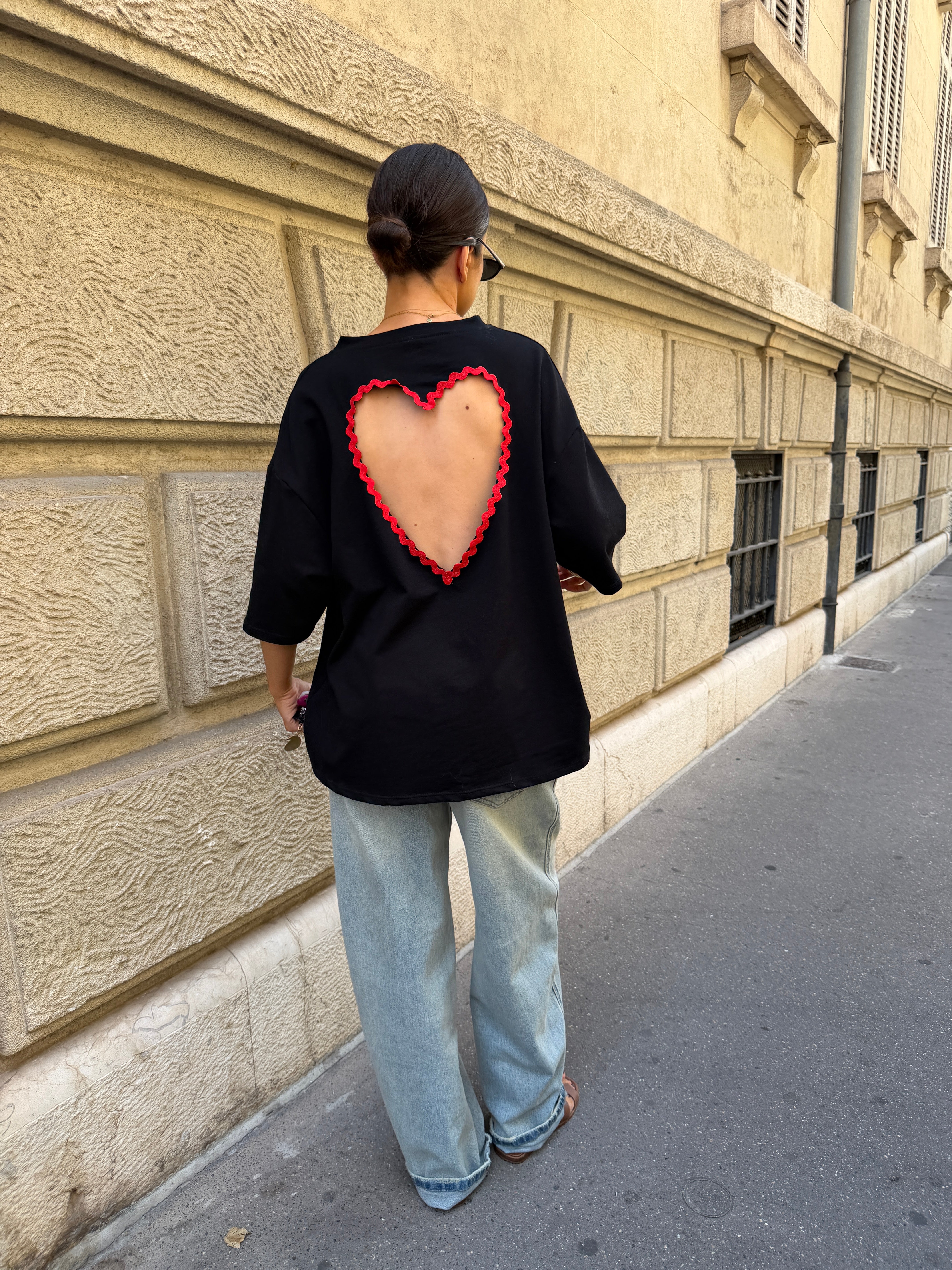 Tee-shirt Julietta noir