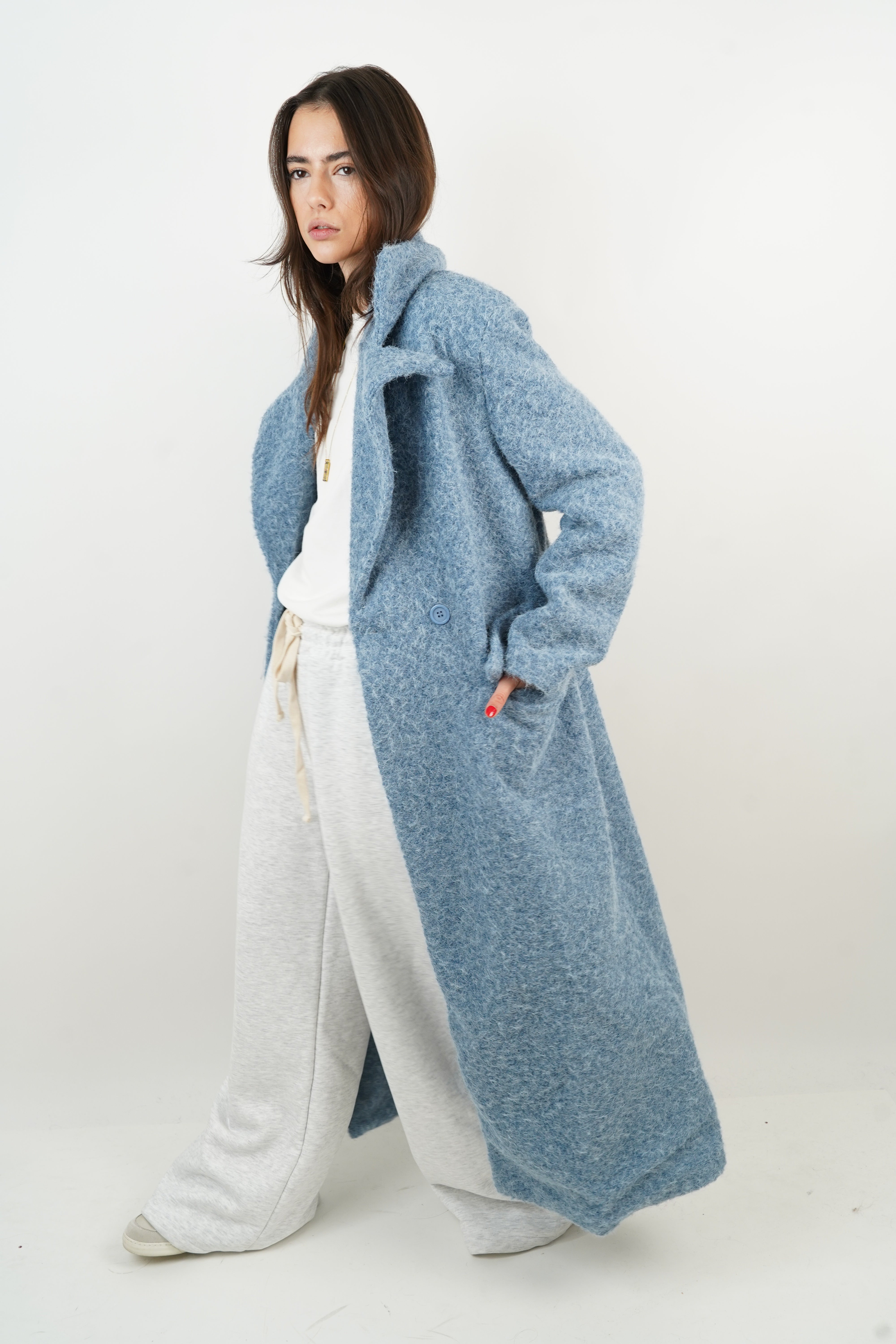 Manteau Ella bleu