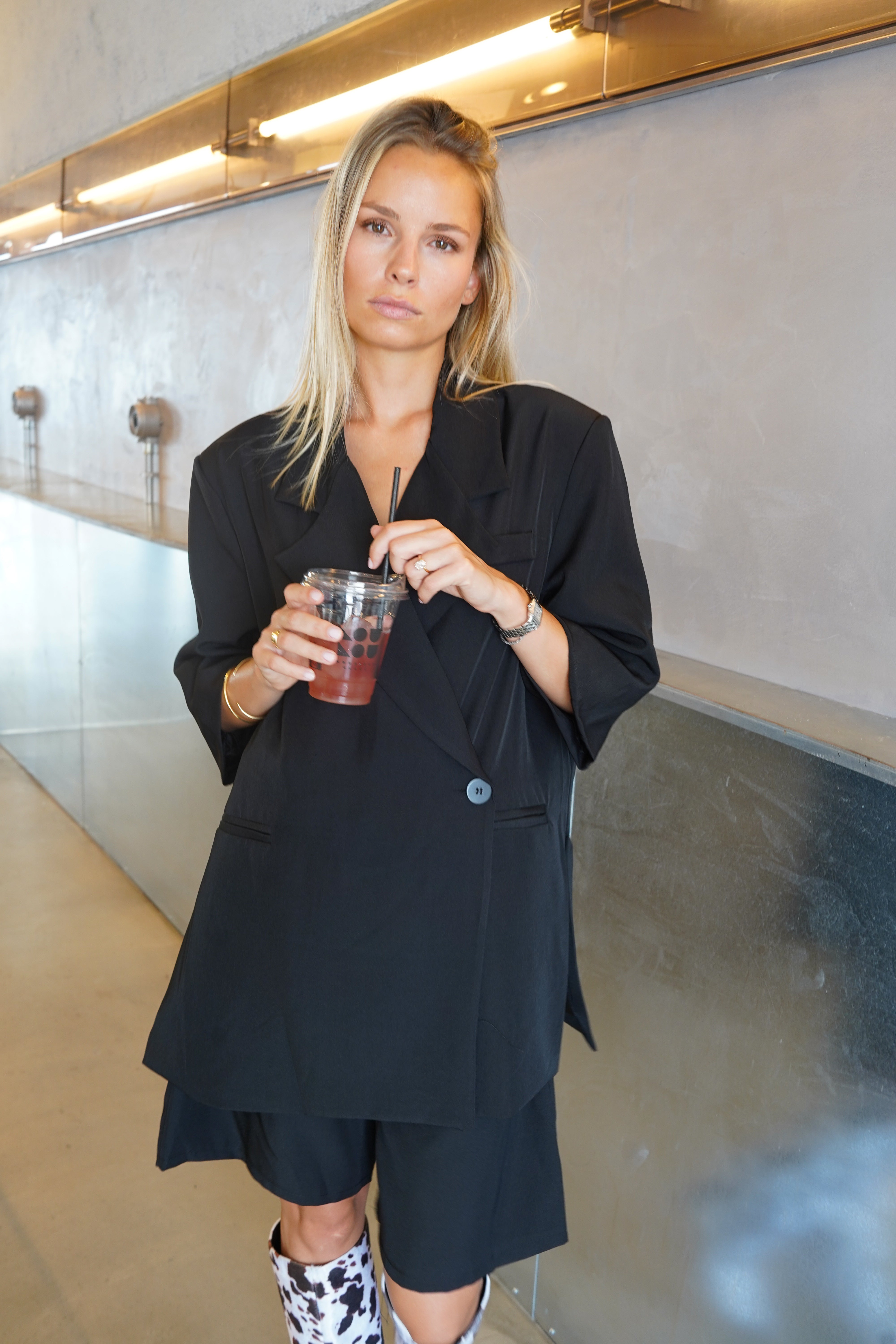 Schwarzes Marion-Set