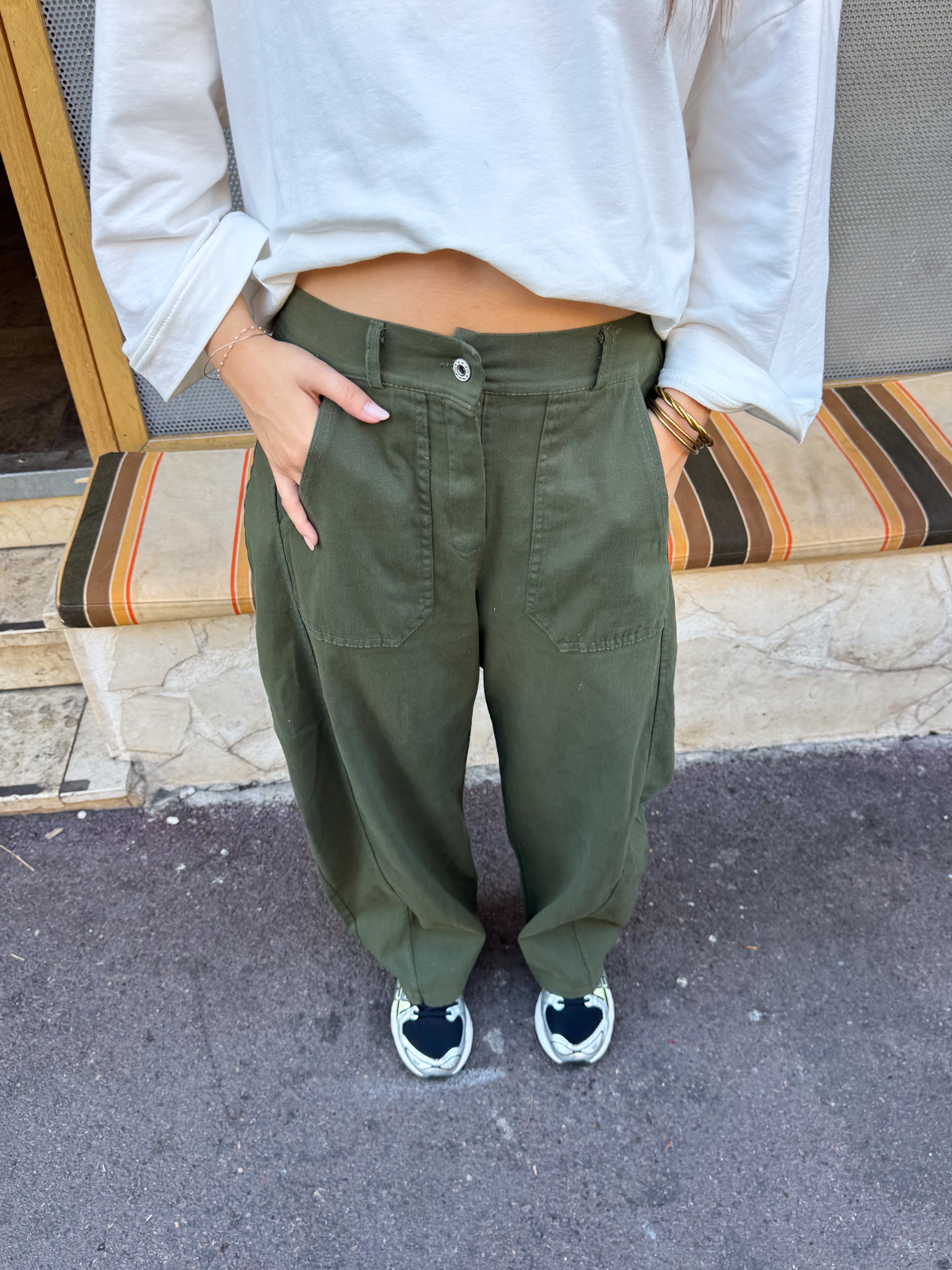 Milana khaki jeans