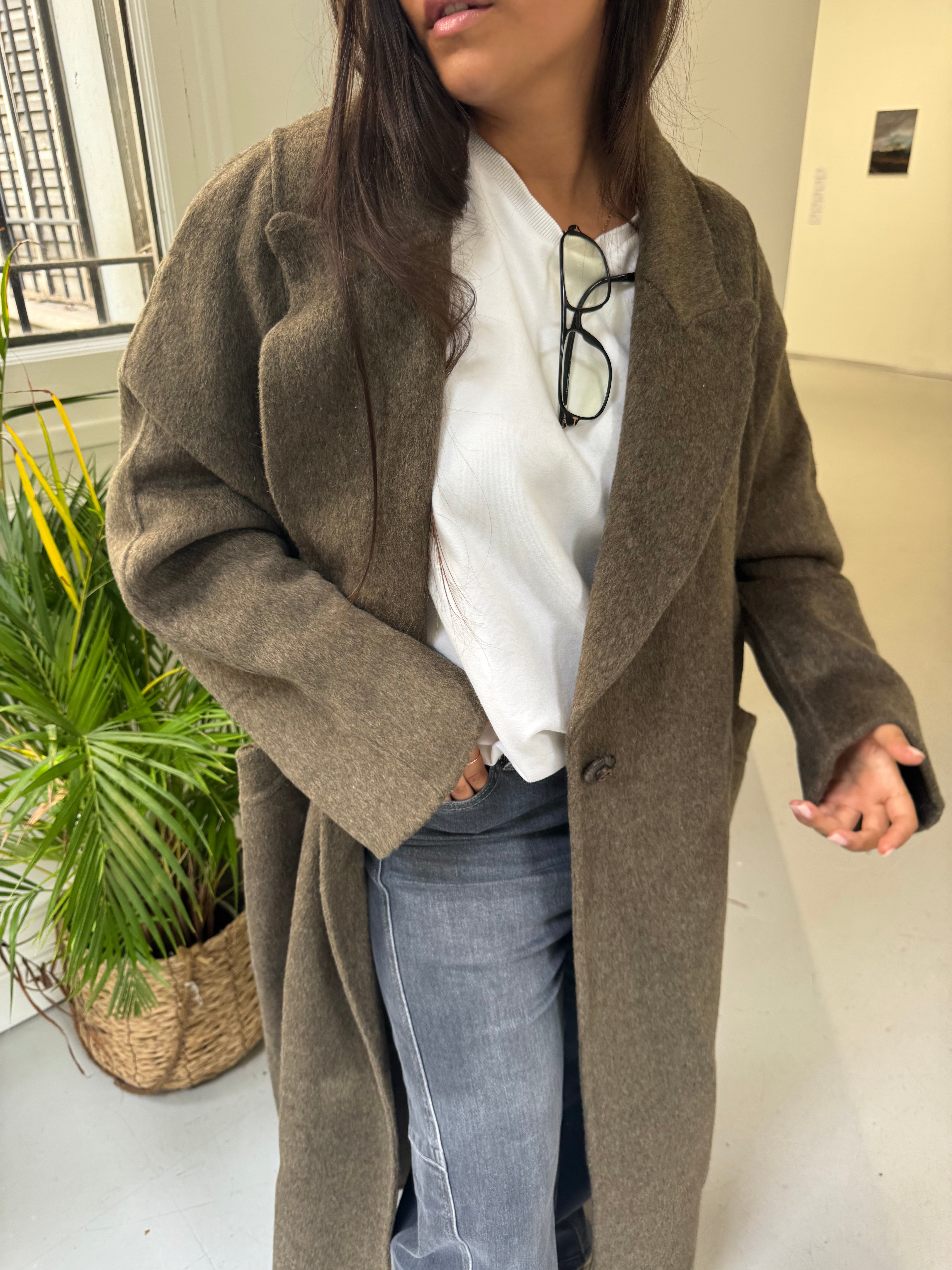 Louana Mantel aus 100 % Wolle