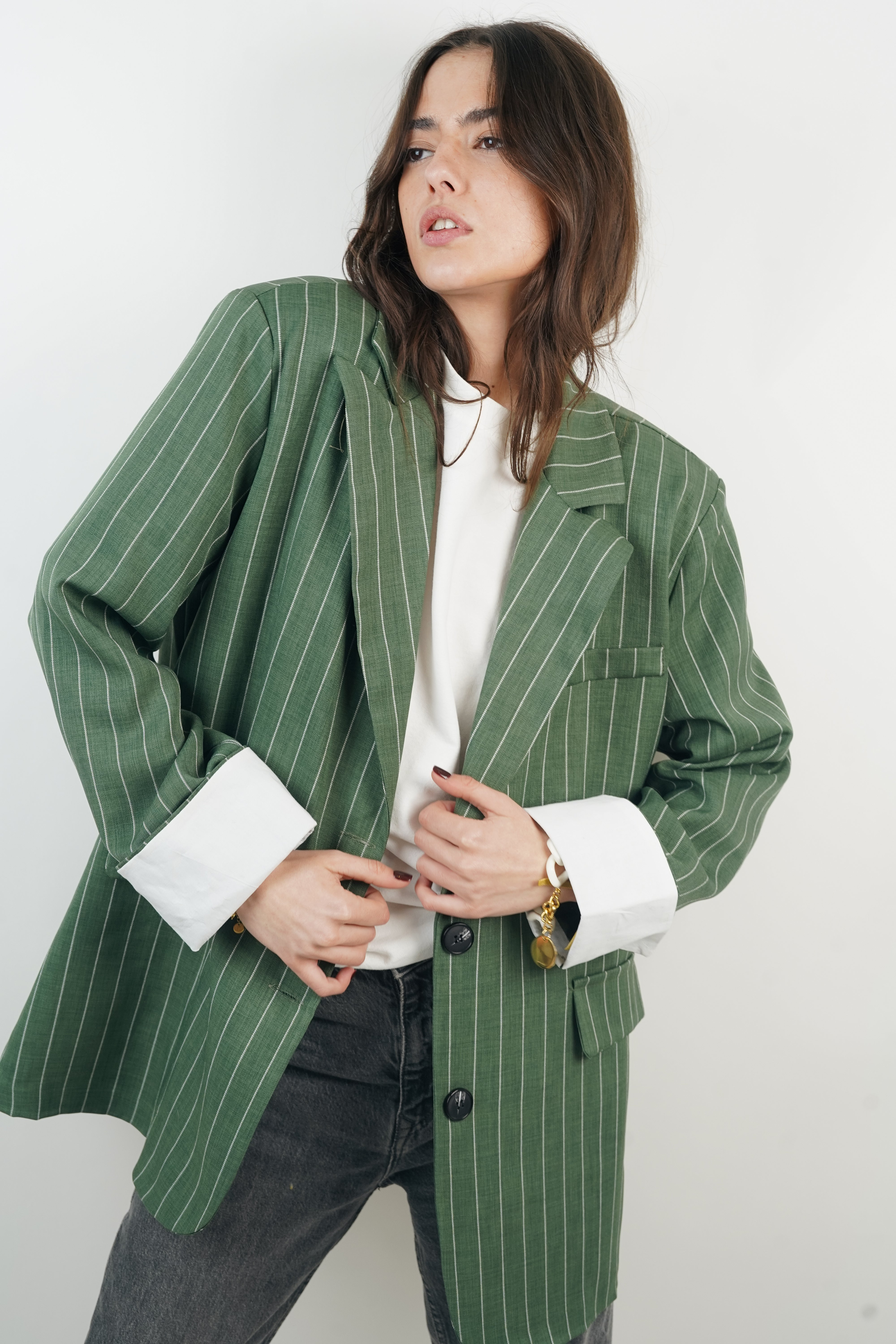 Blazer Astrid vert