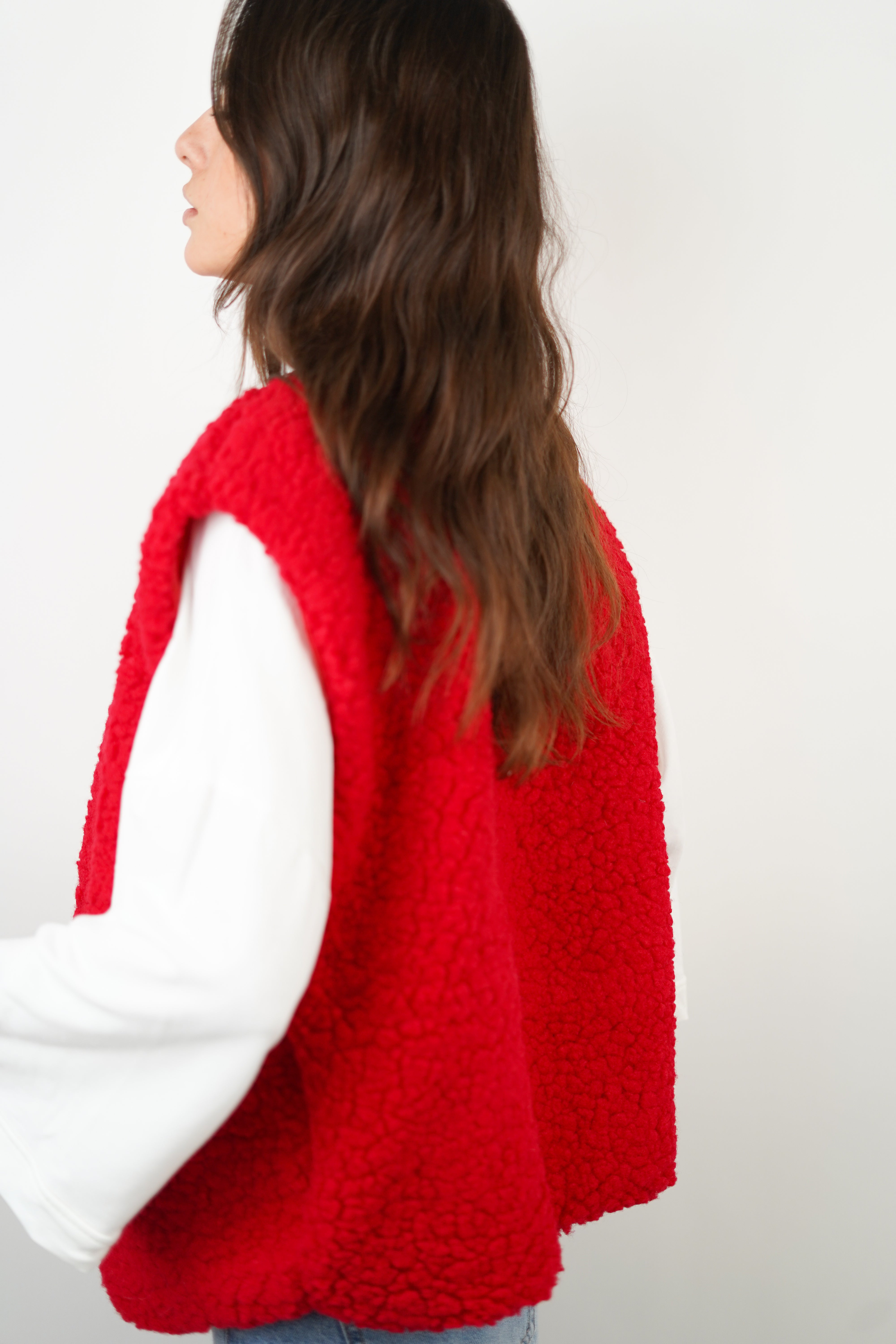 Rote Elodie-Jacke