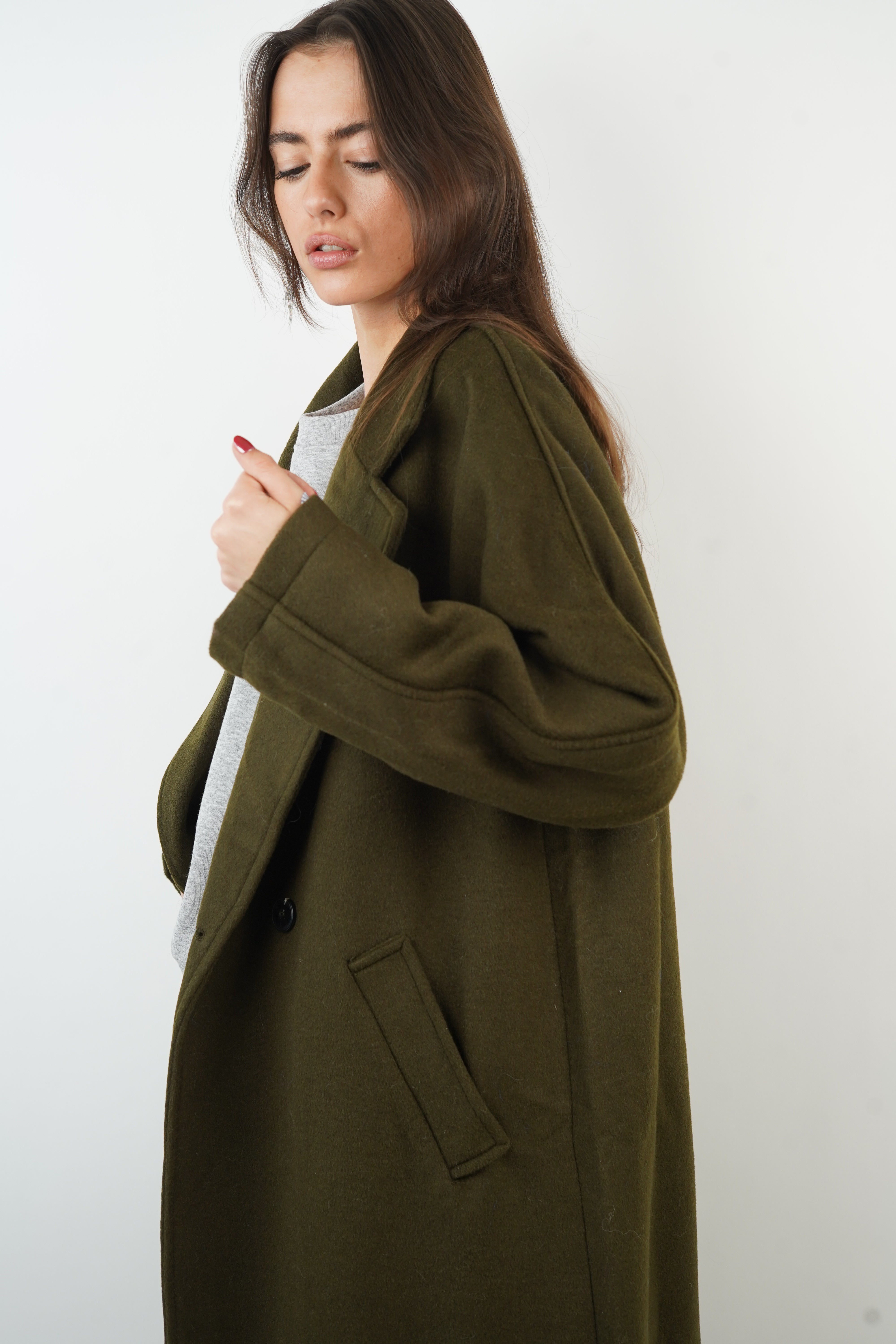 Jeanne khaki coat