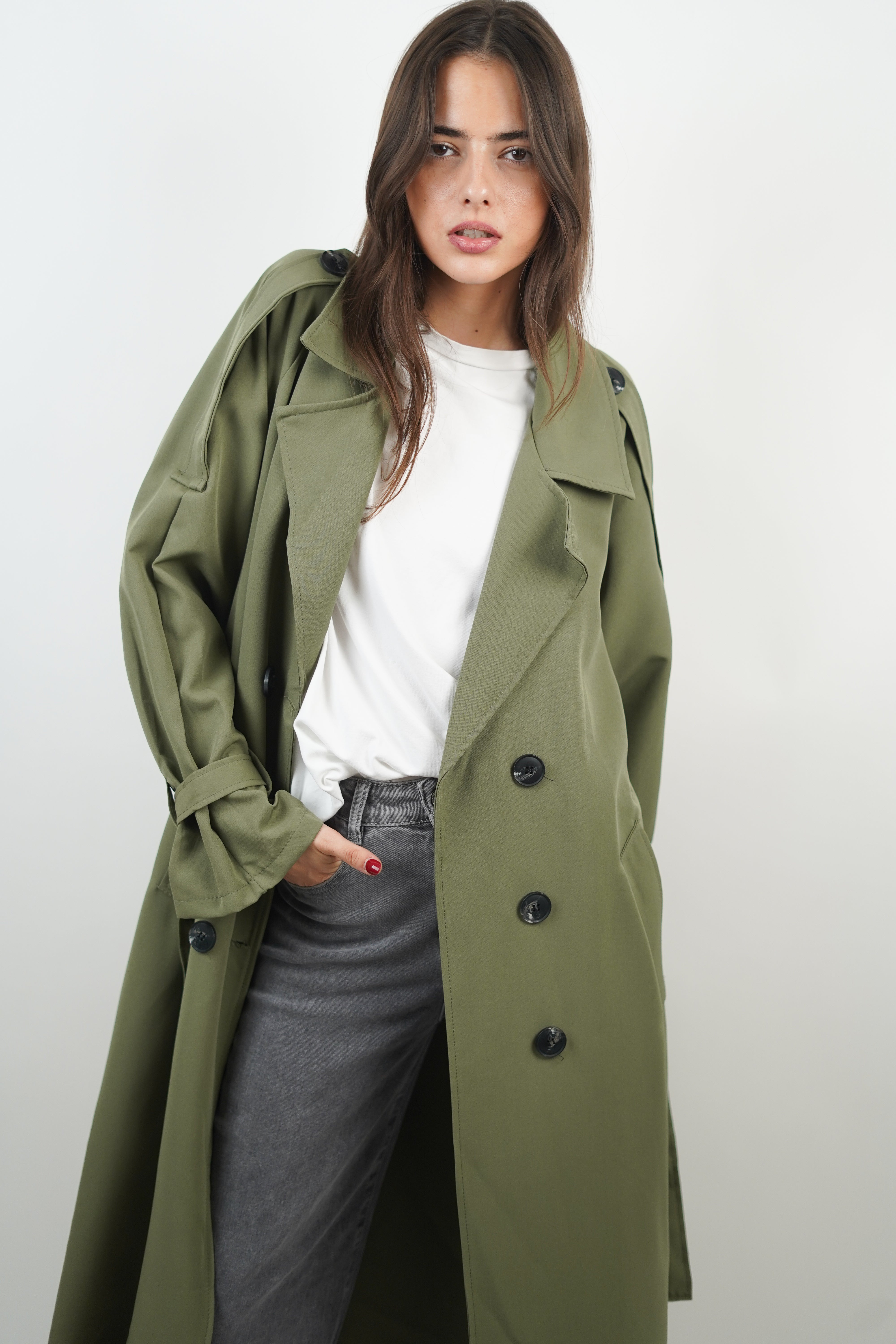 Trench Lola kaki