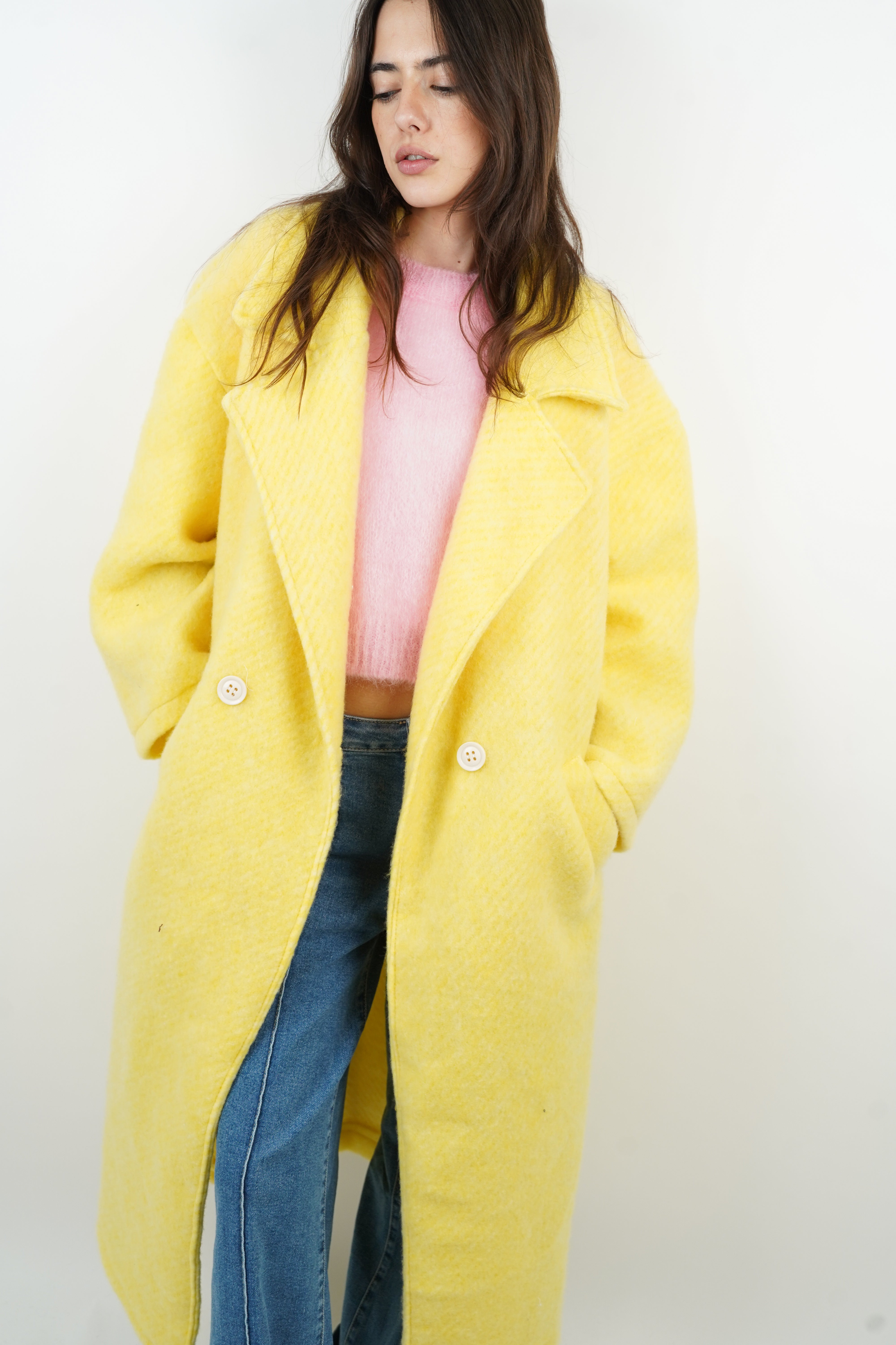 Gabriela yellow coat