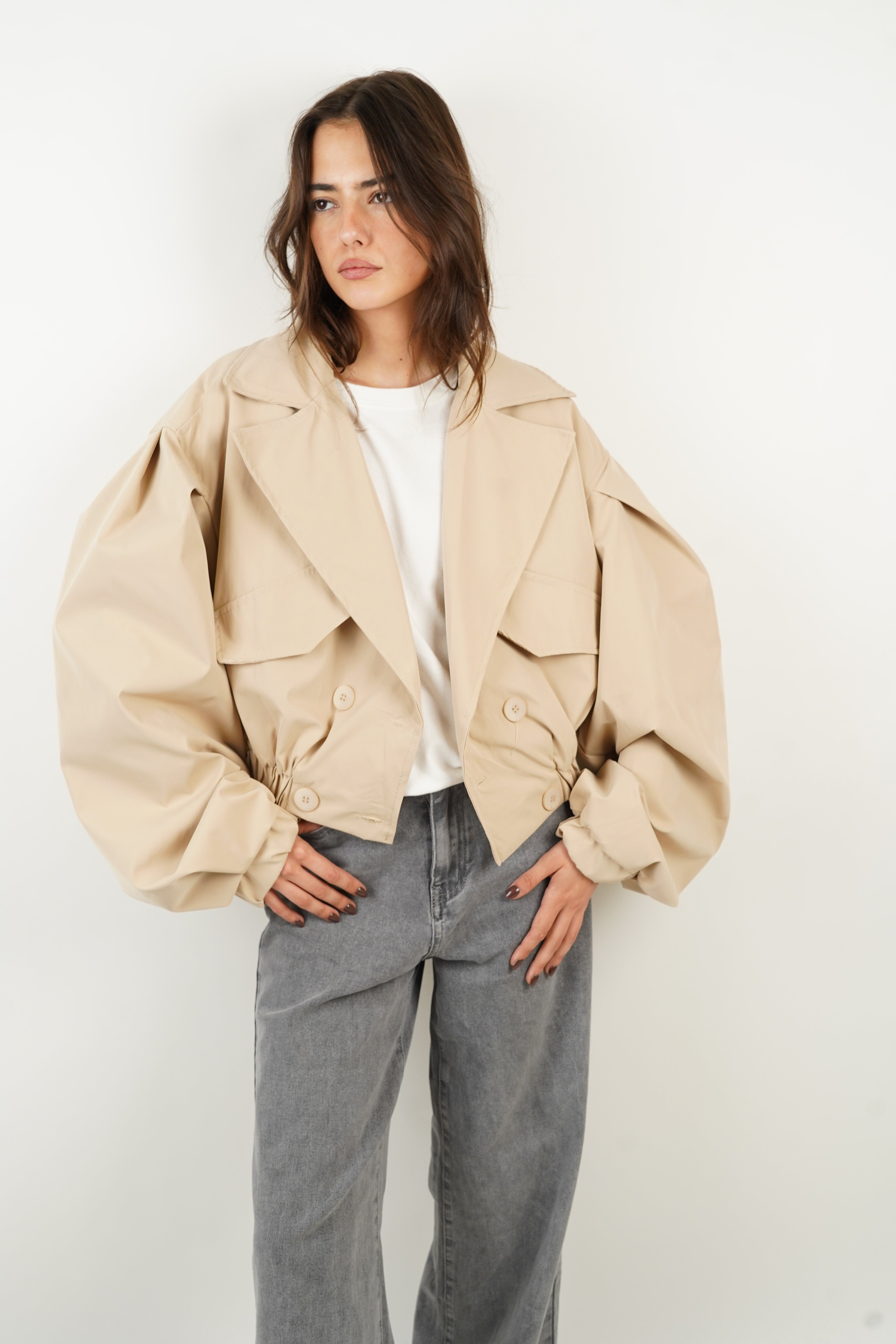 Trench Yaelle beige