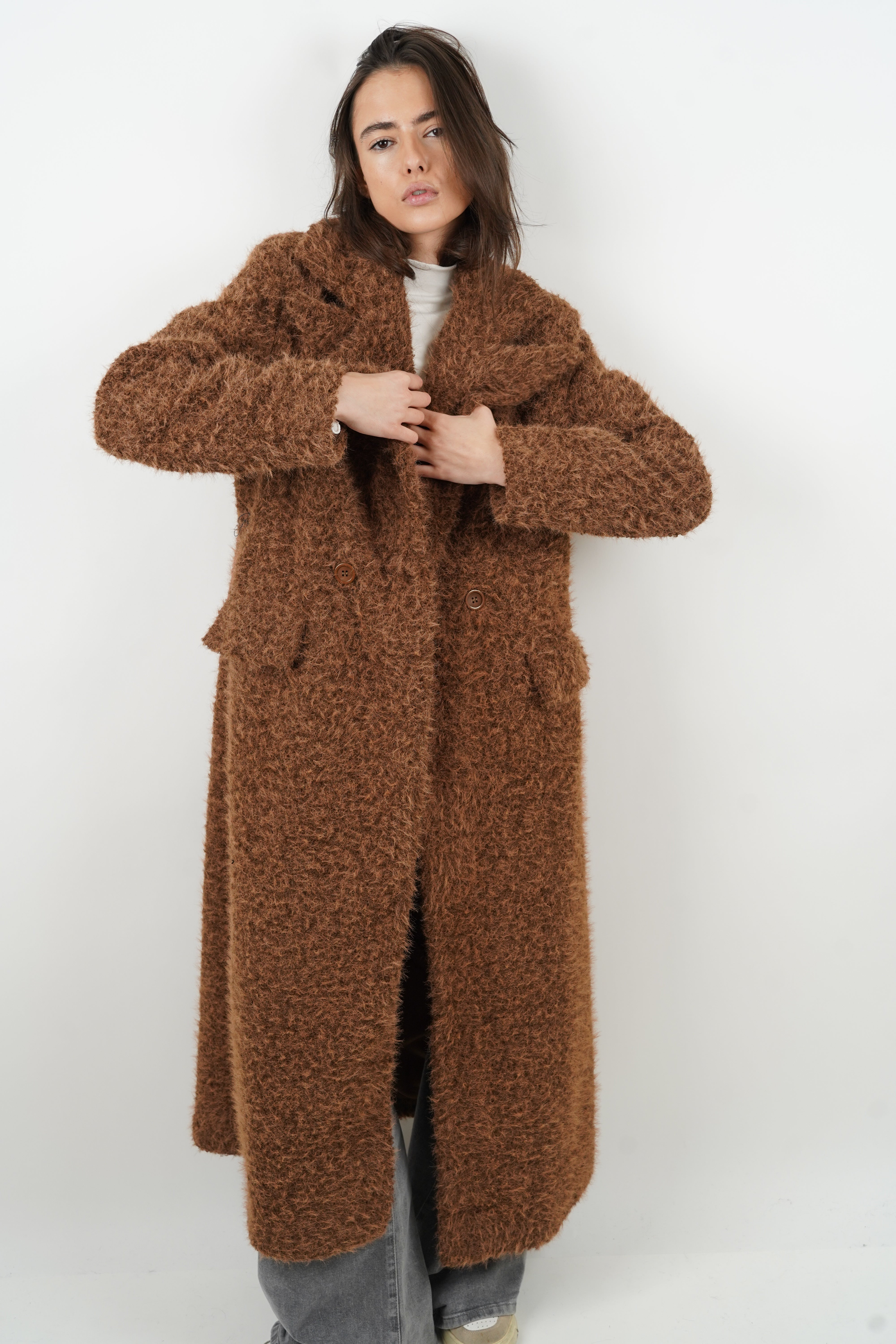 Ella brown coat