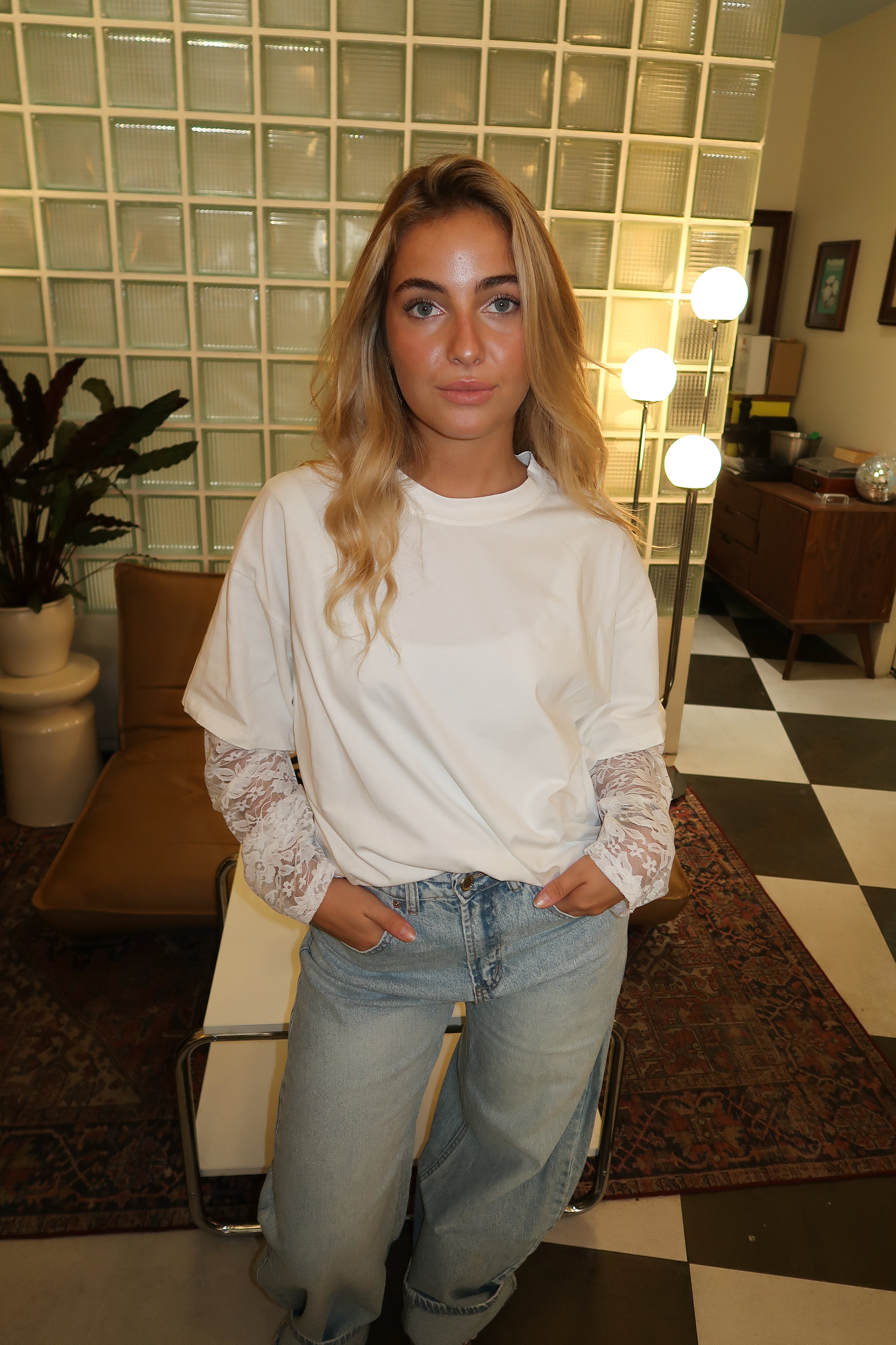 Tee-shirt Léna blanc