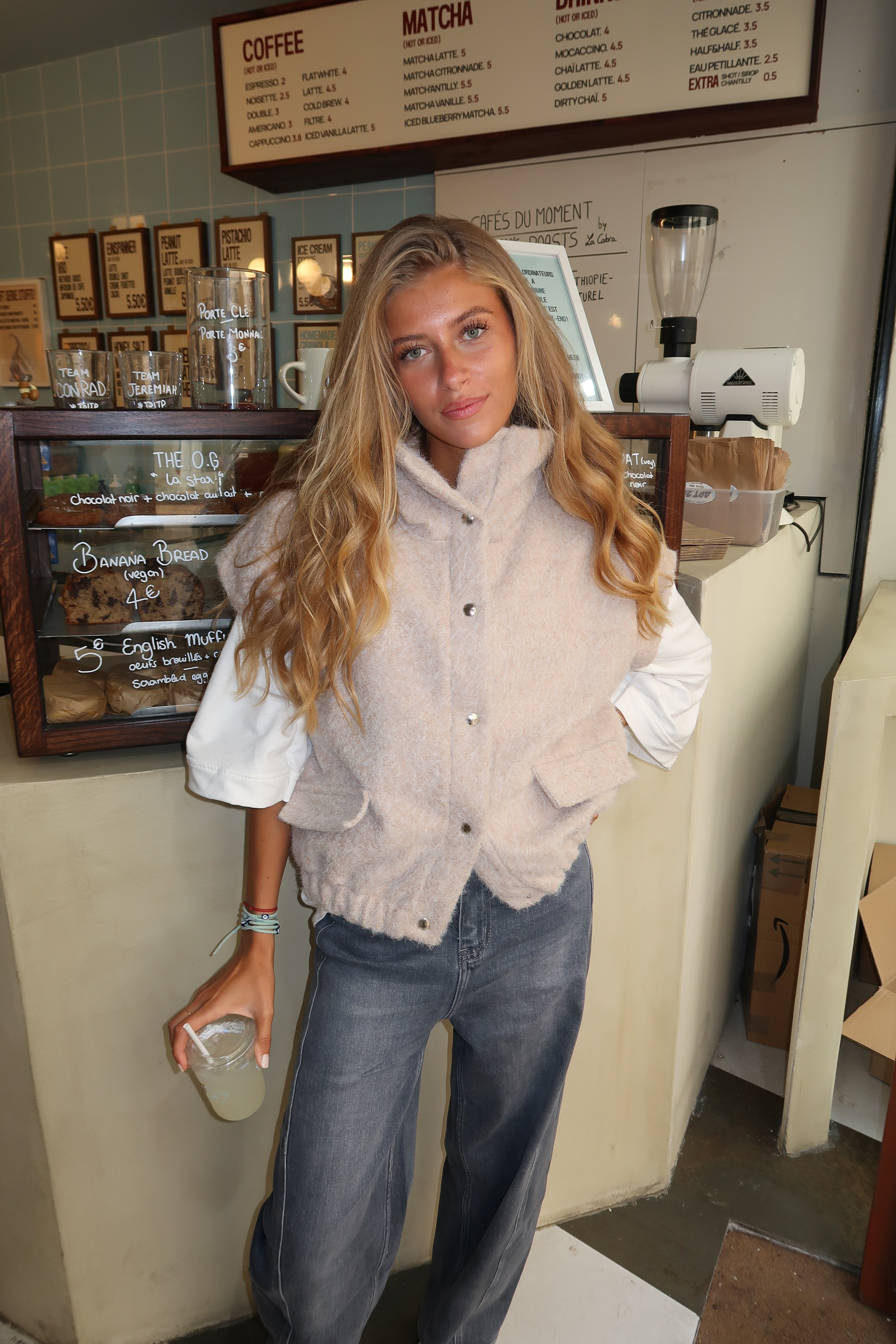 Anais beige jacket