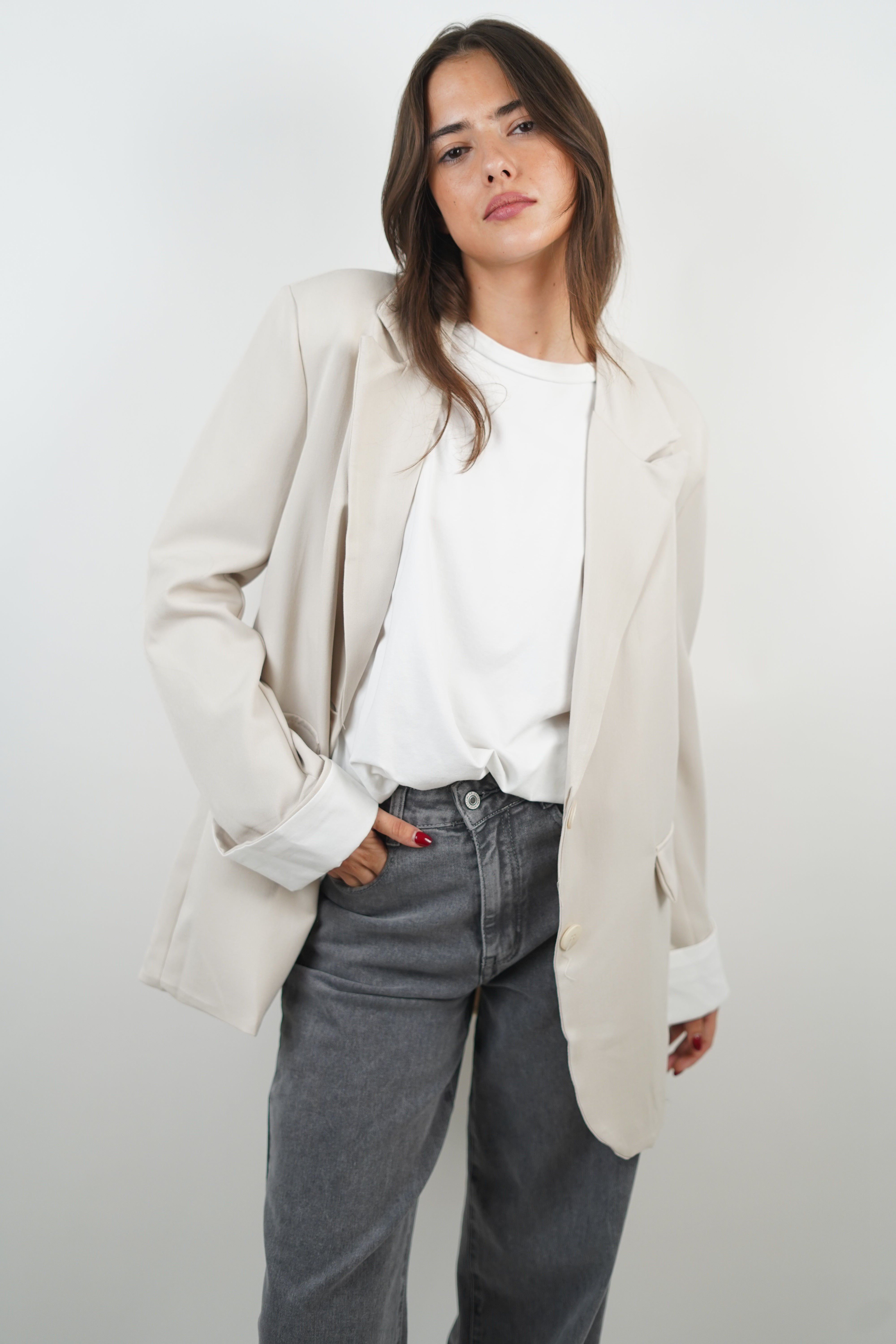 Beiger Ninon-Blazer