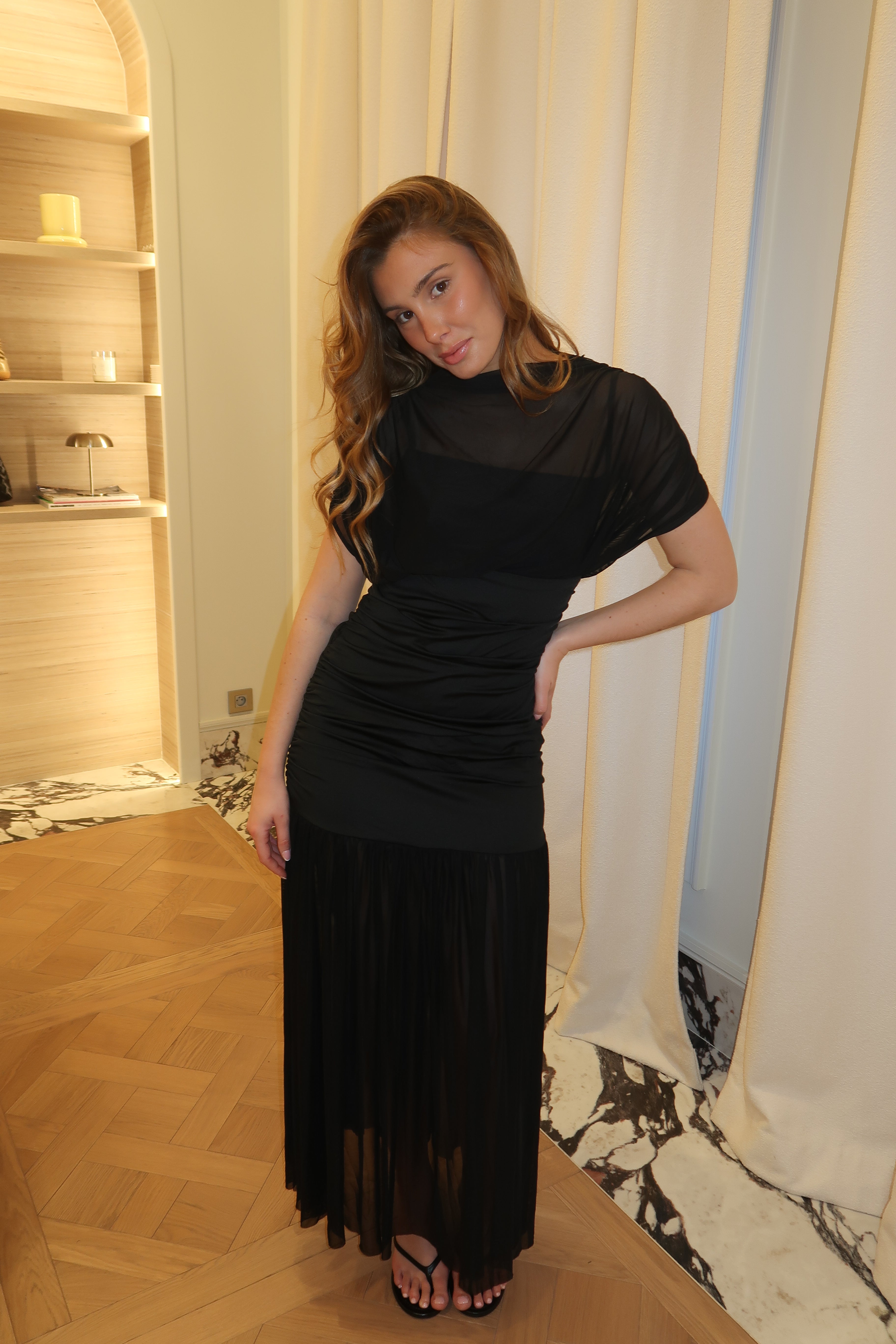 Robe Flavie noire