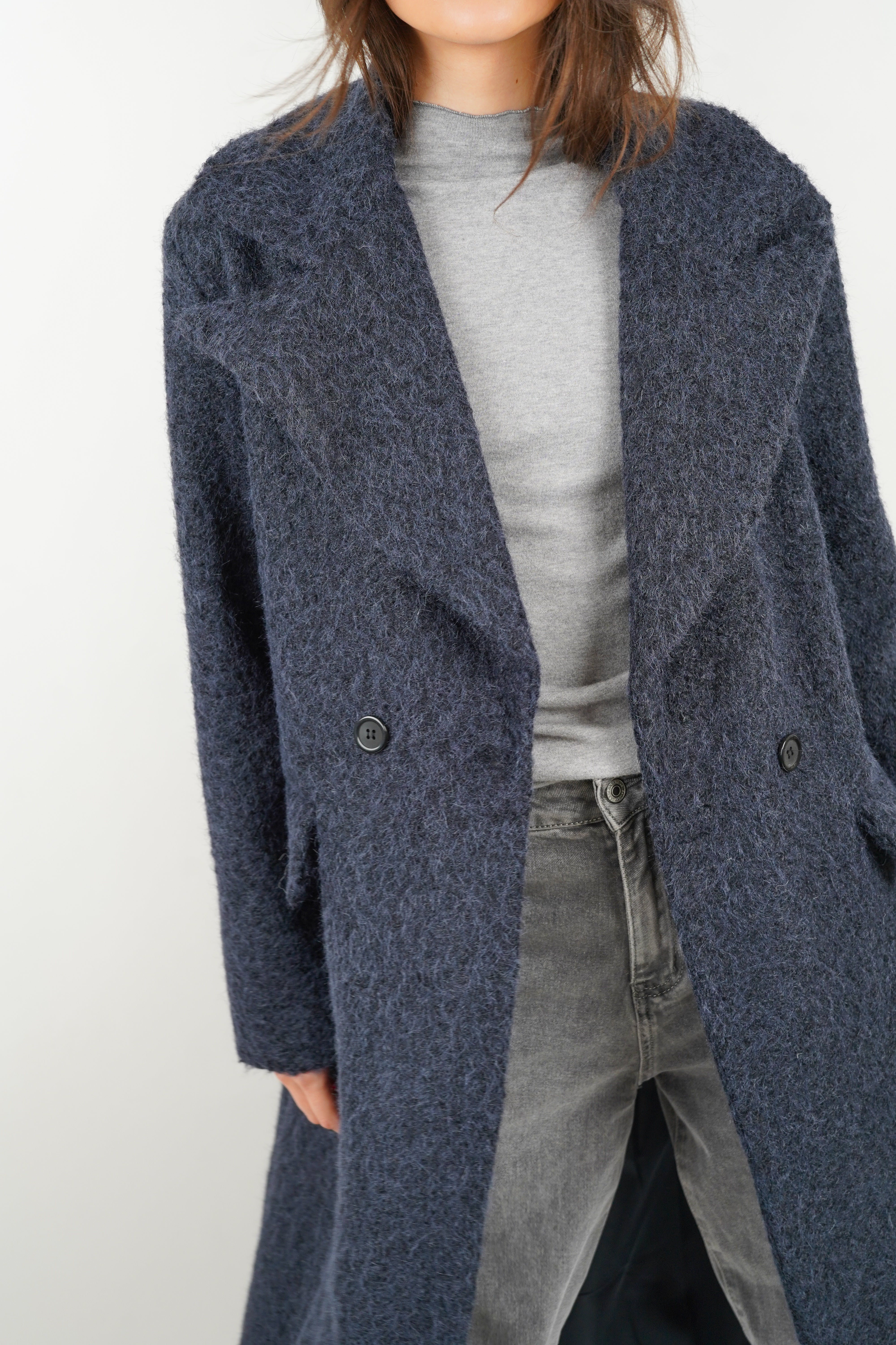 Manteau Ella bleu marine