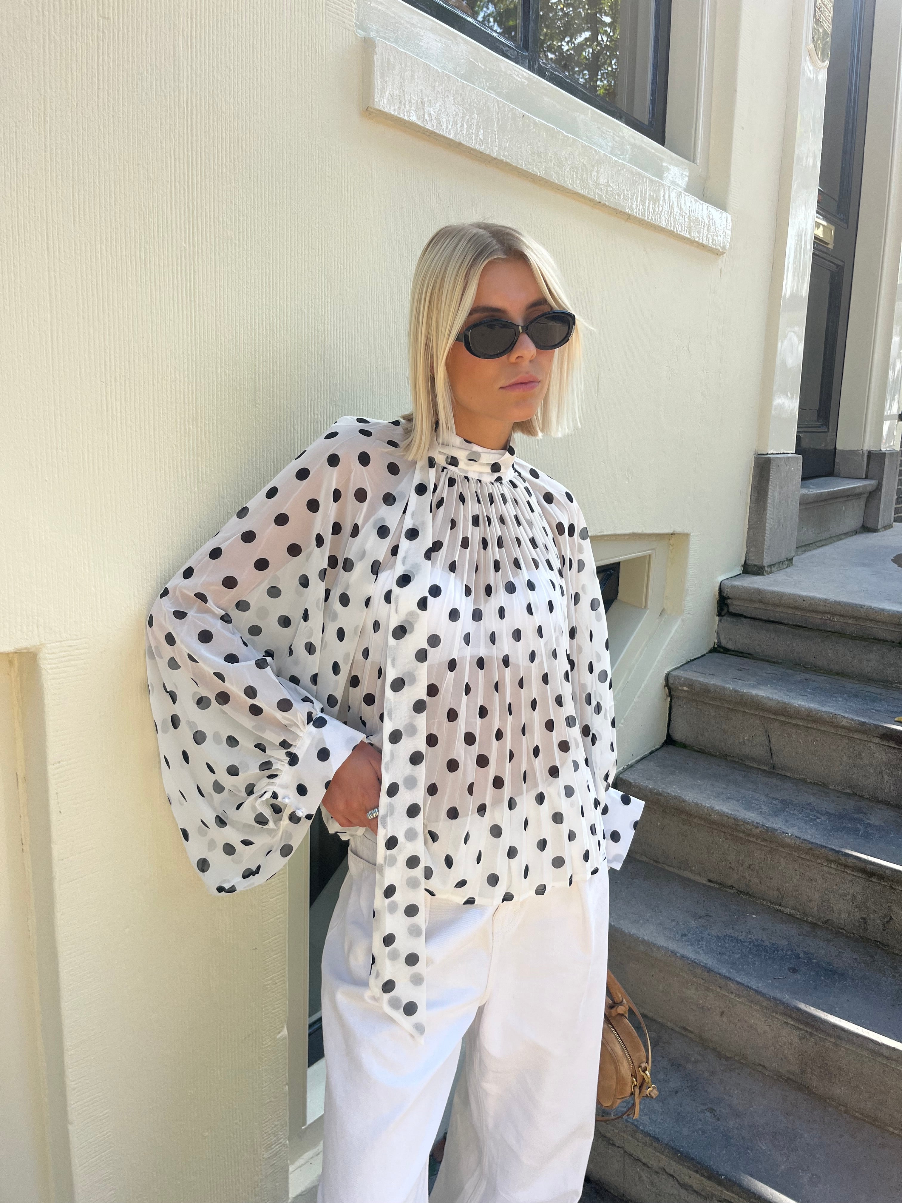 White Eleanor blouse