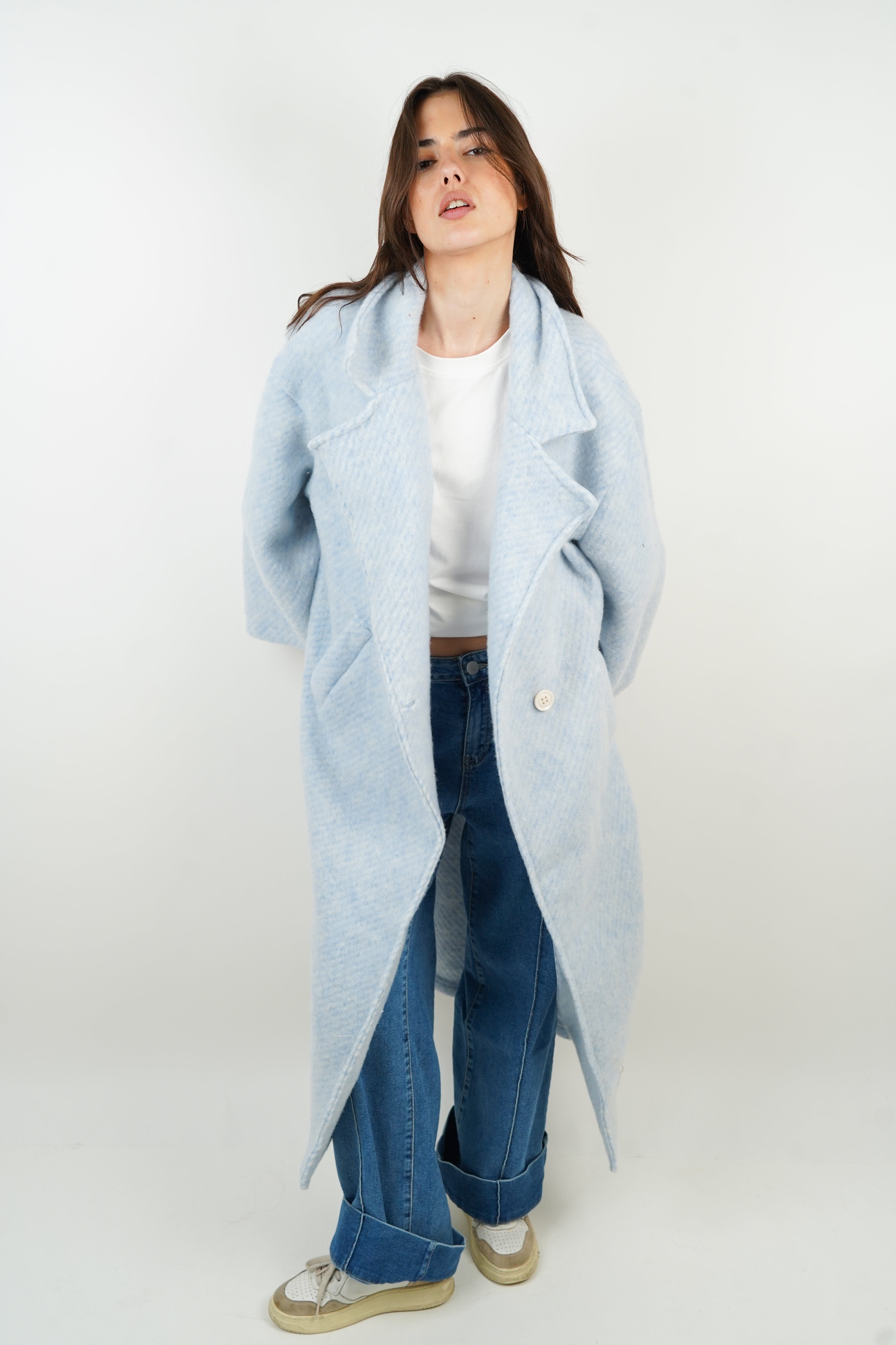 Manteau Gabriela bleu