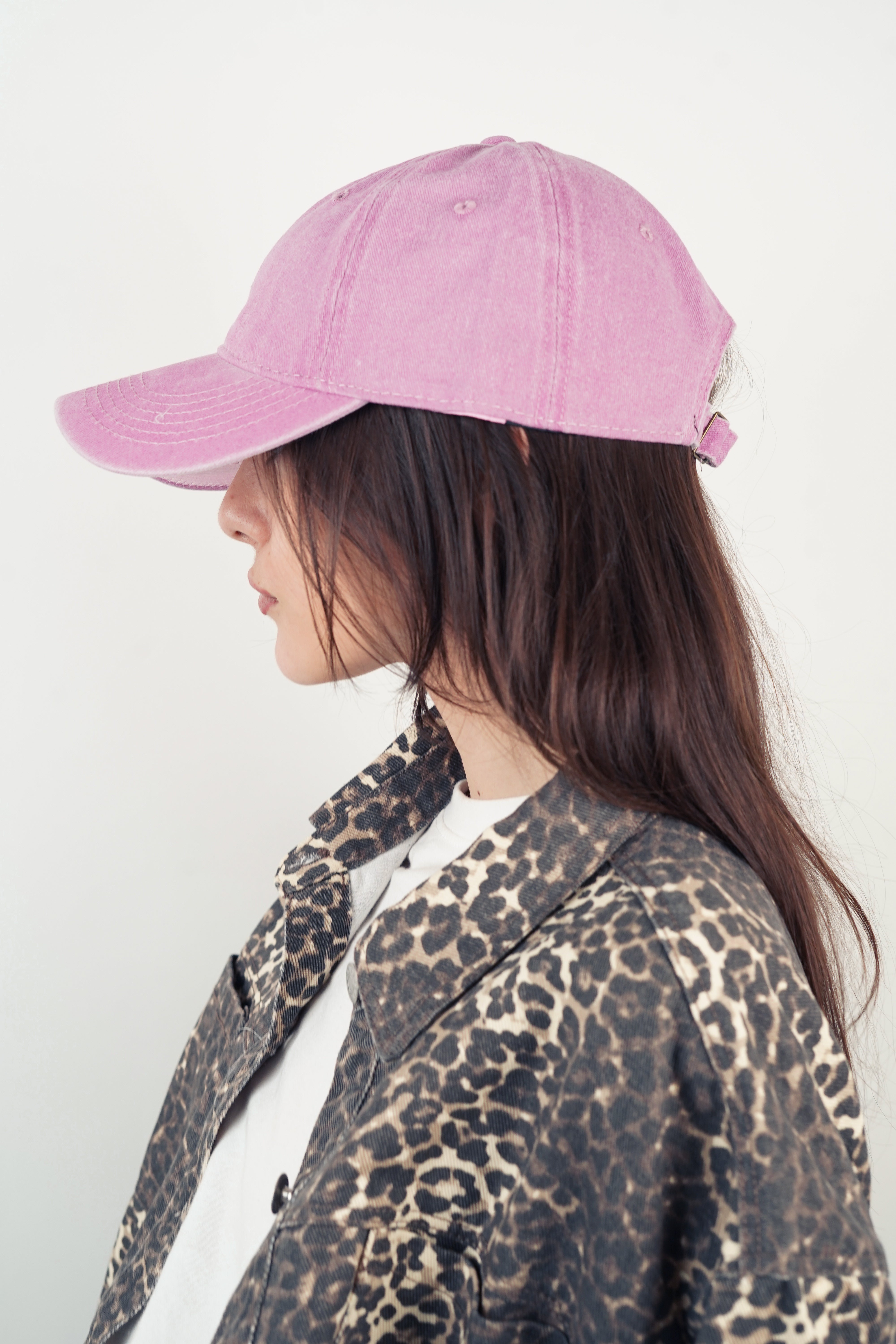 Casquette Lilia rose