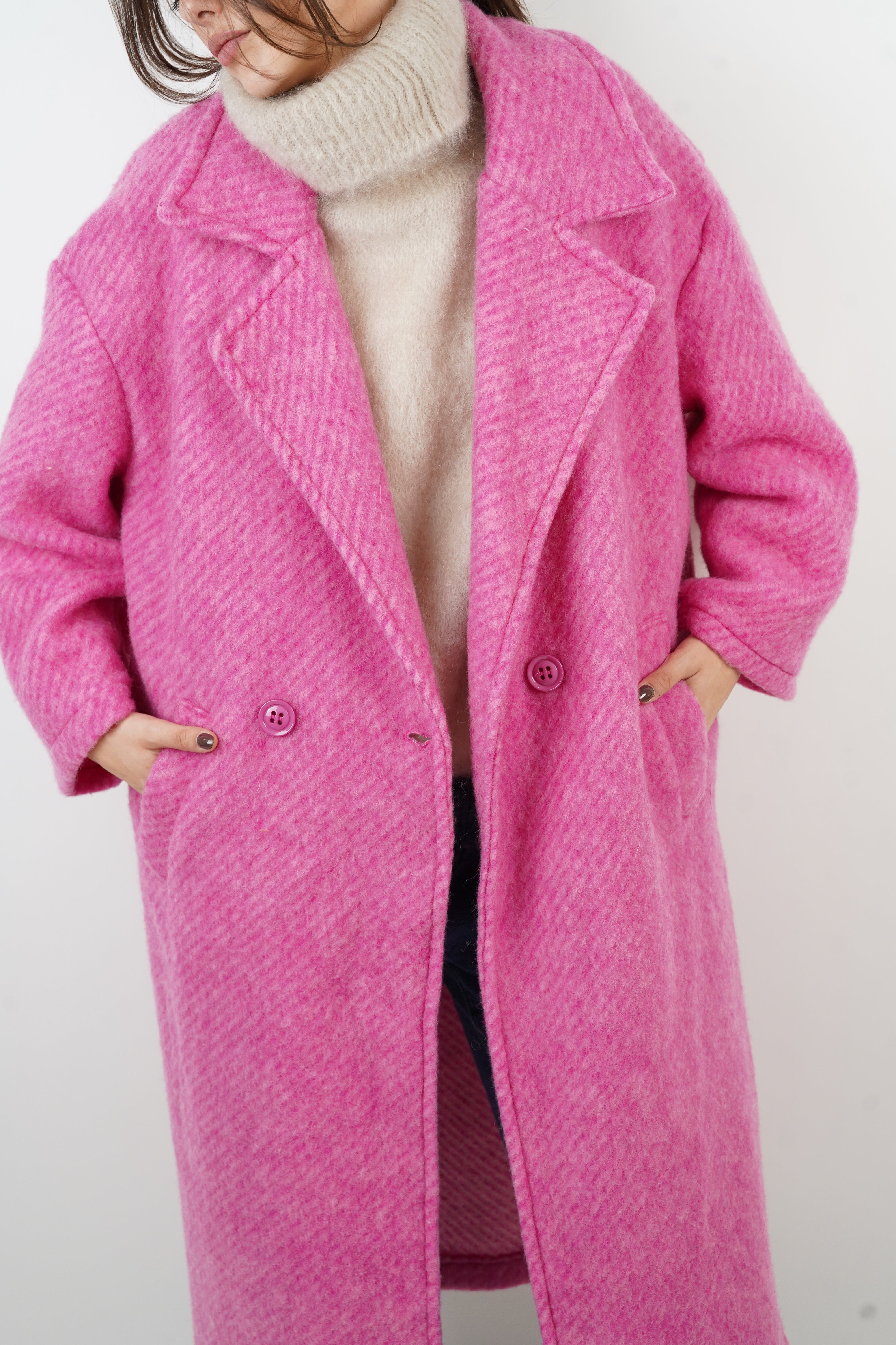 Gabriela pink coat