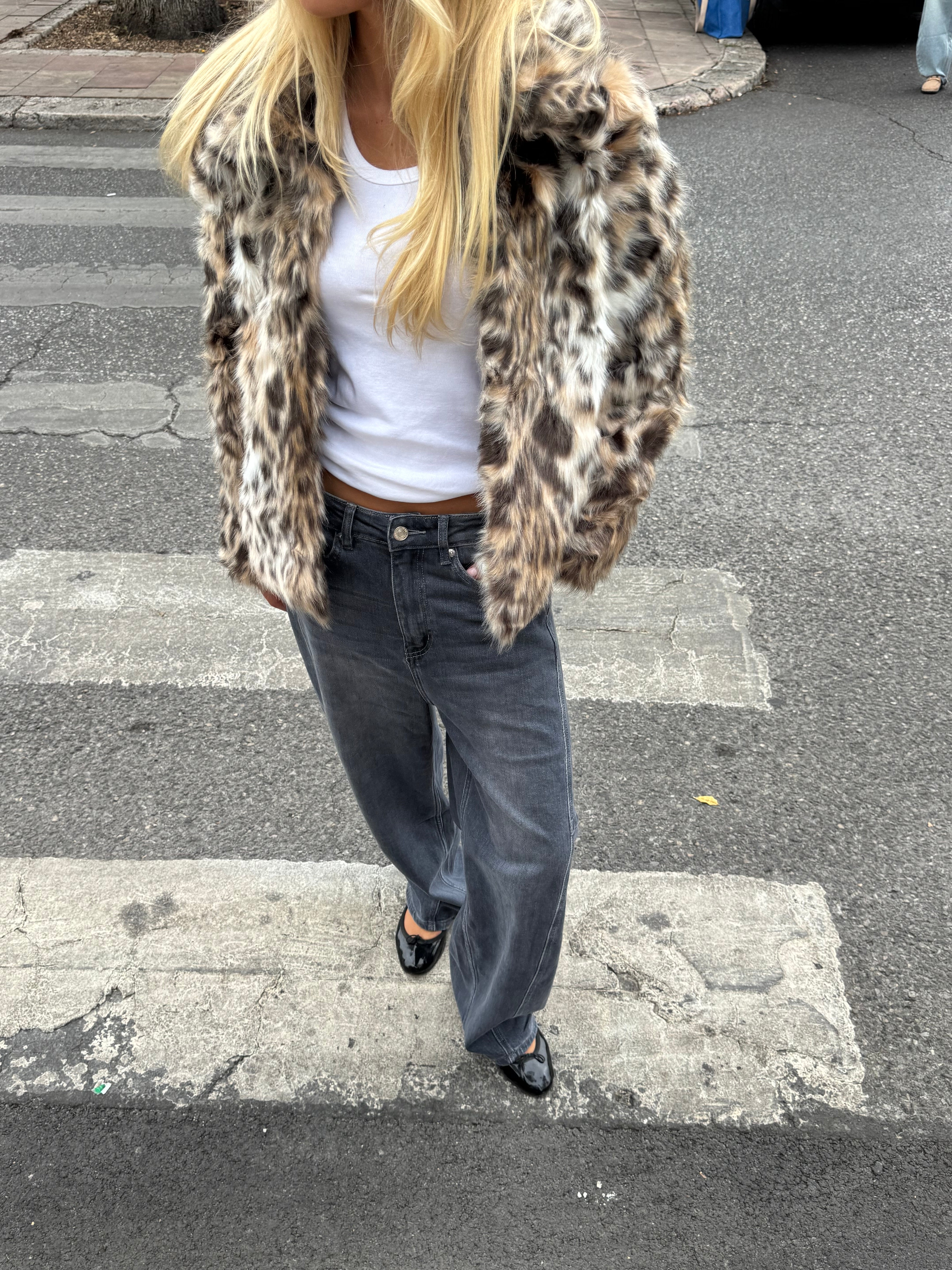 Veste fausse fourrure Chloé