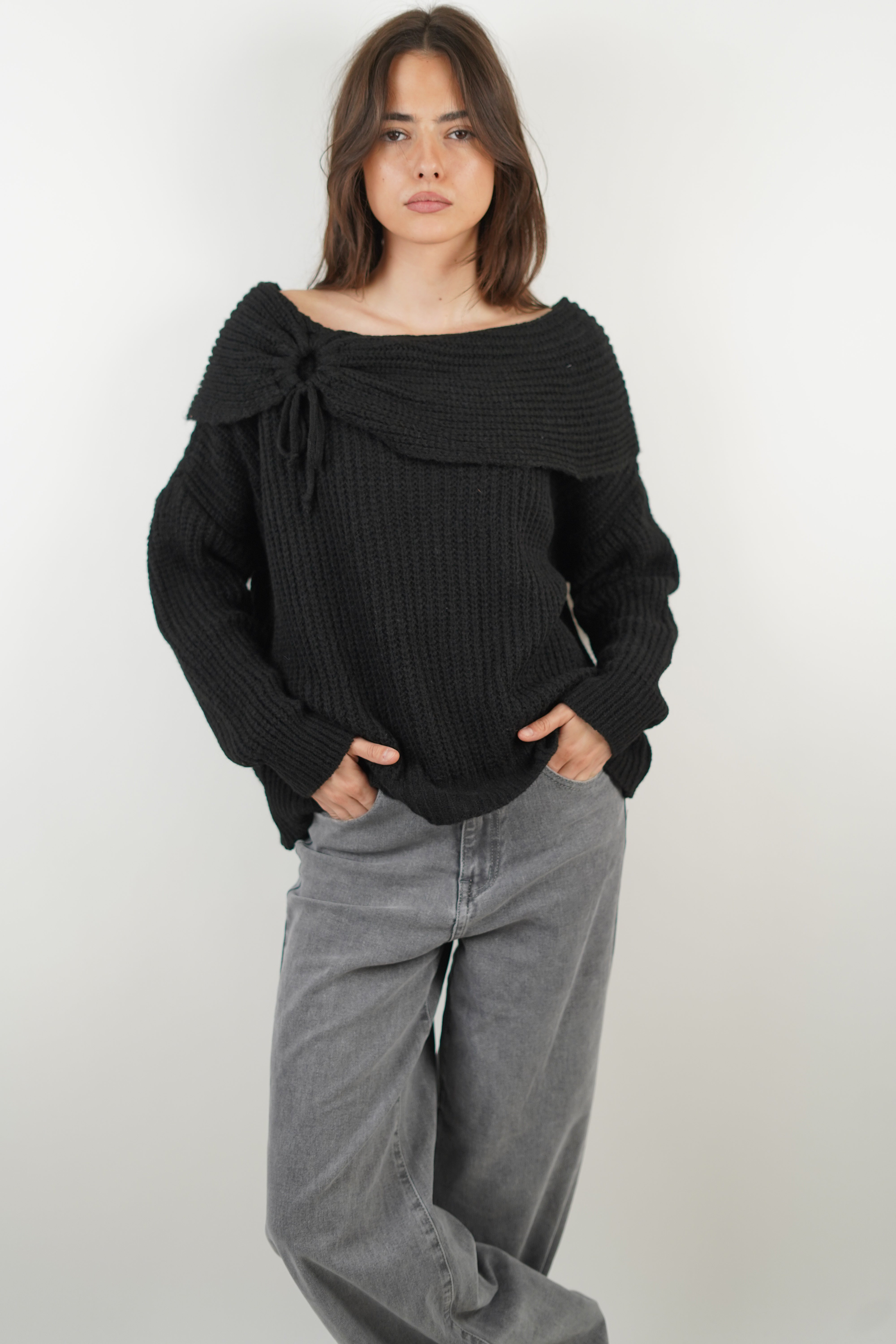 Black Chiara Sweater