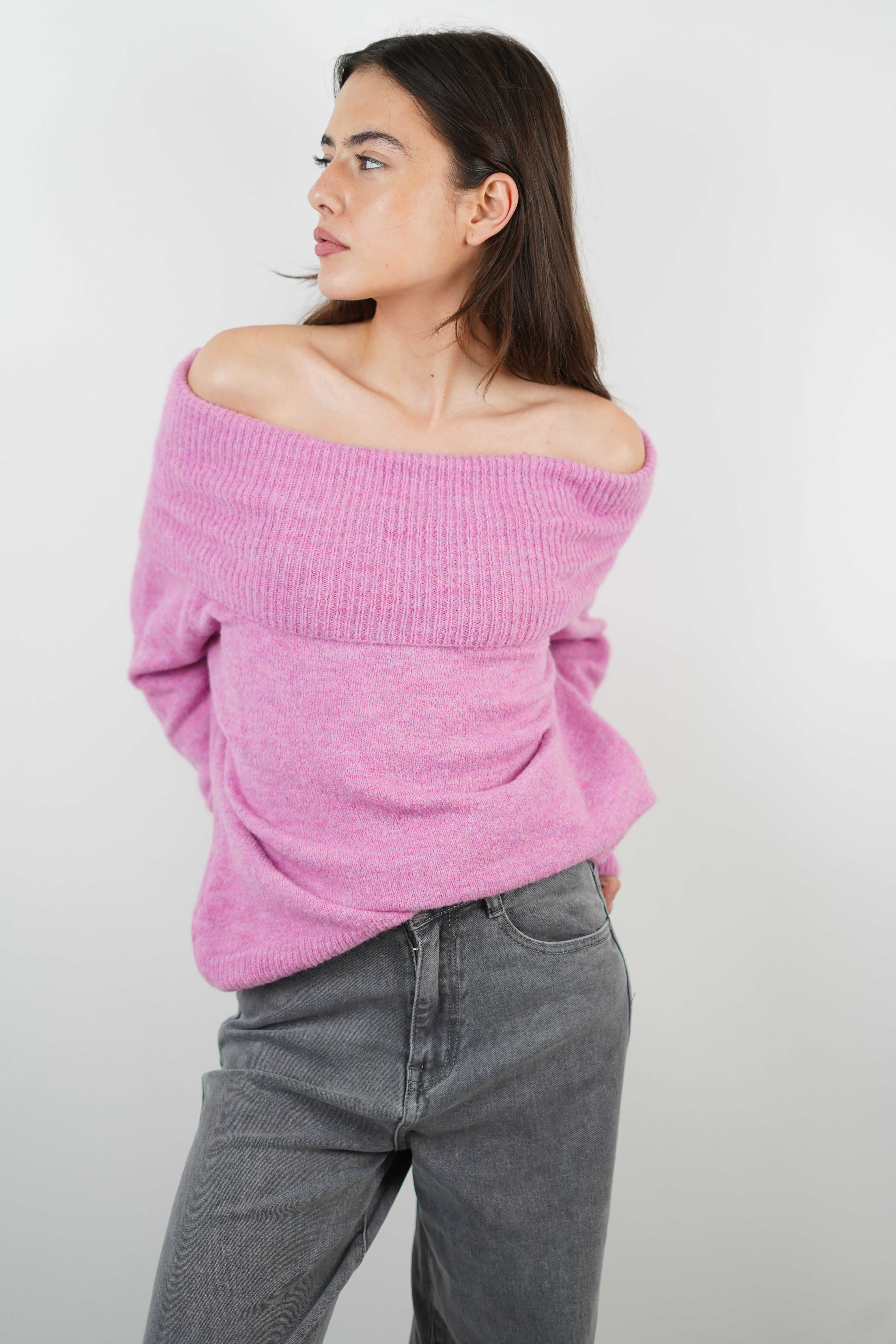 Emma pink sweater