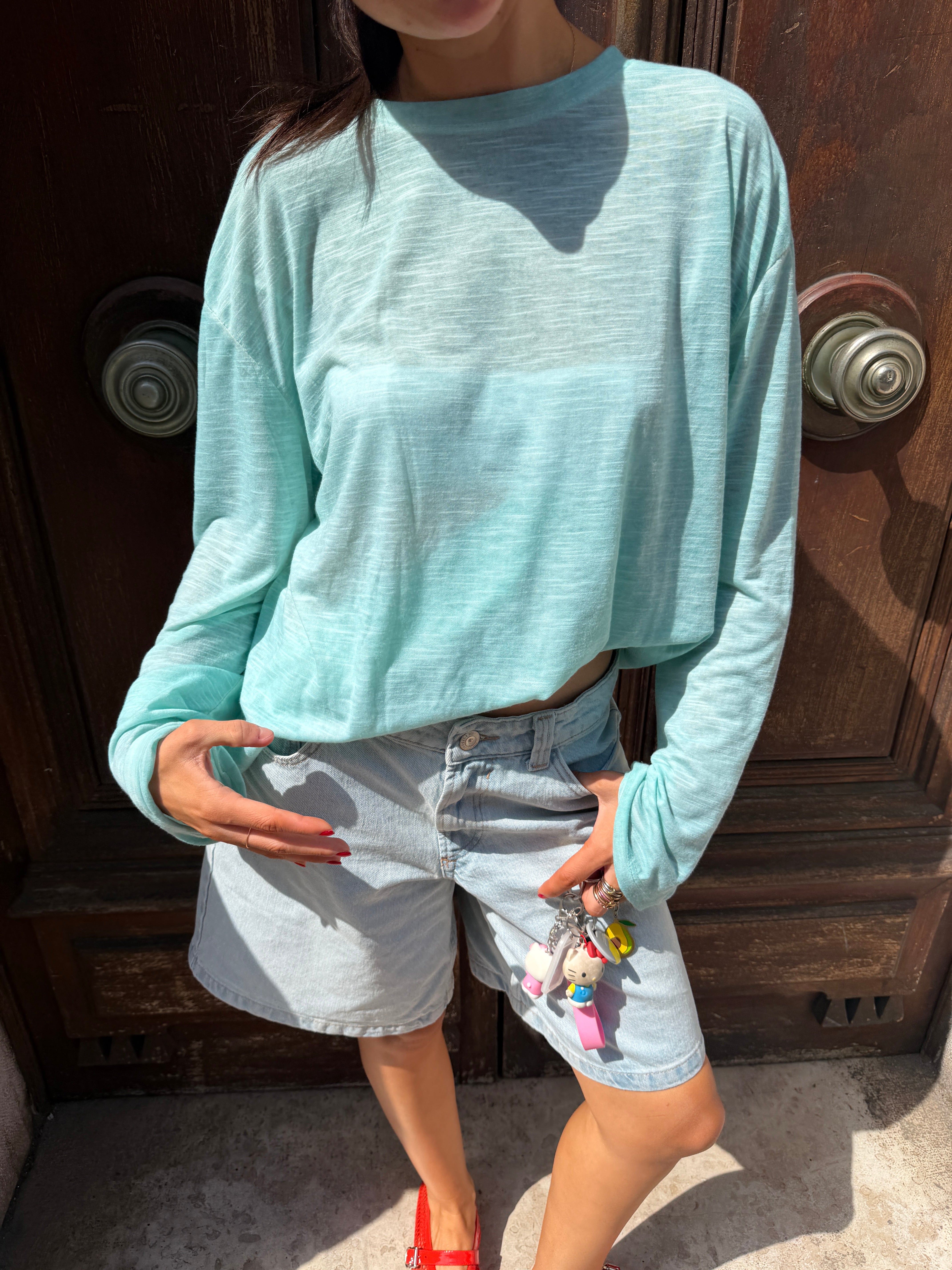 Tricou Colomba albastru Tiffany