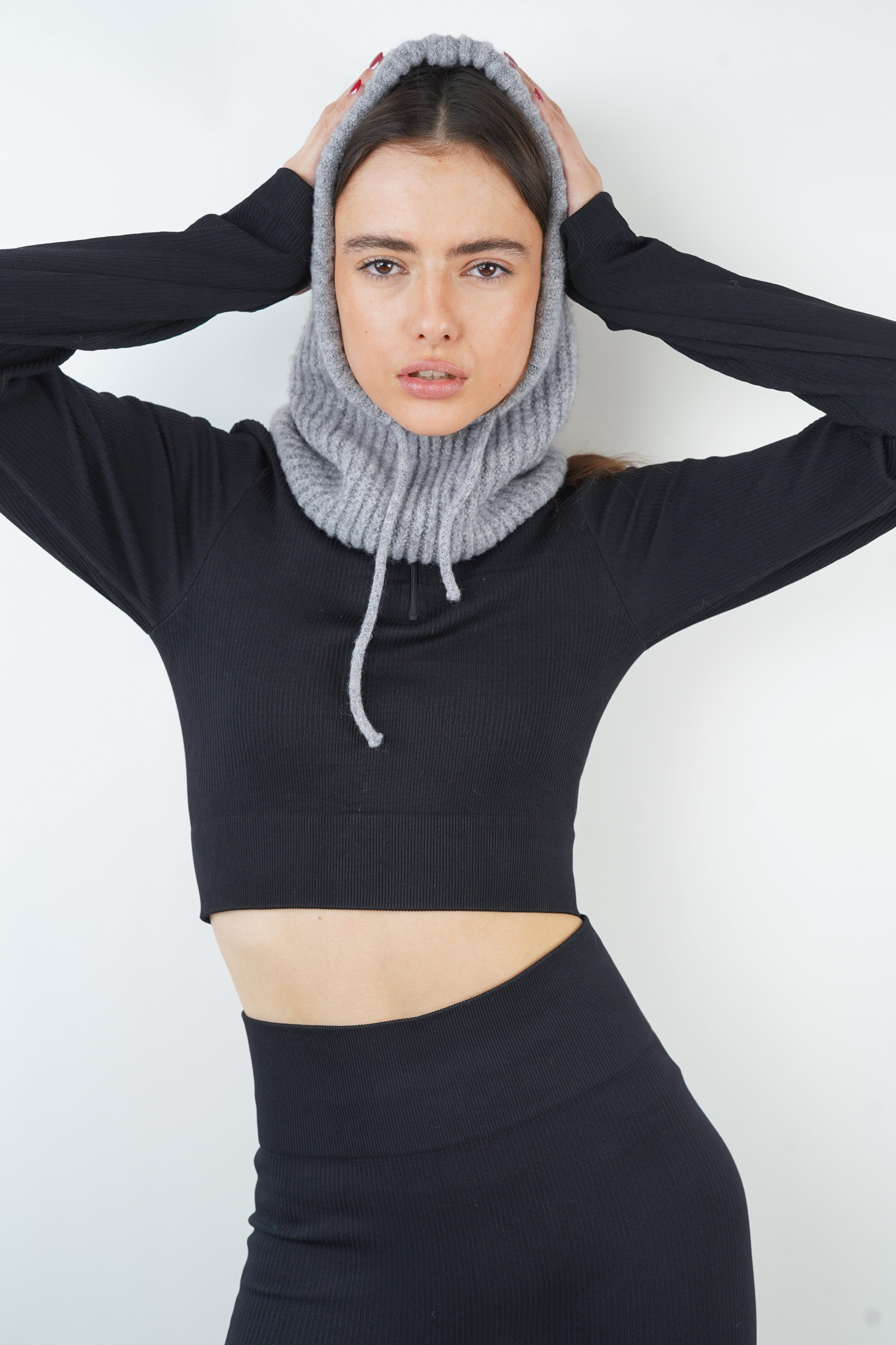 Diana Grey Balaclava