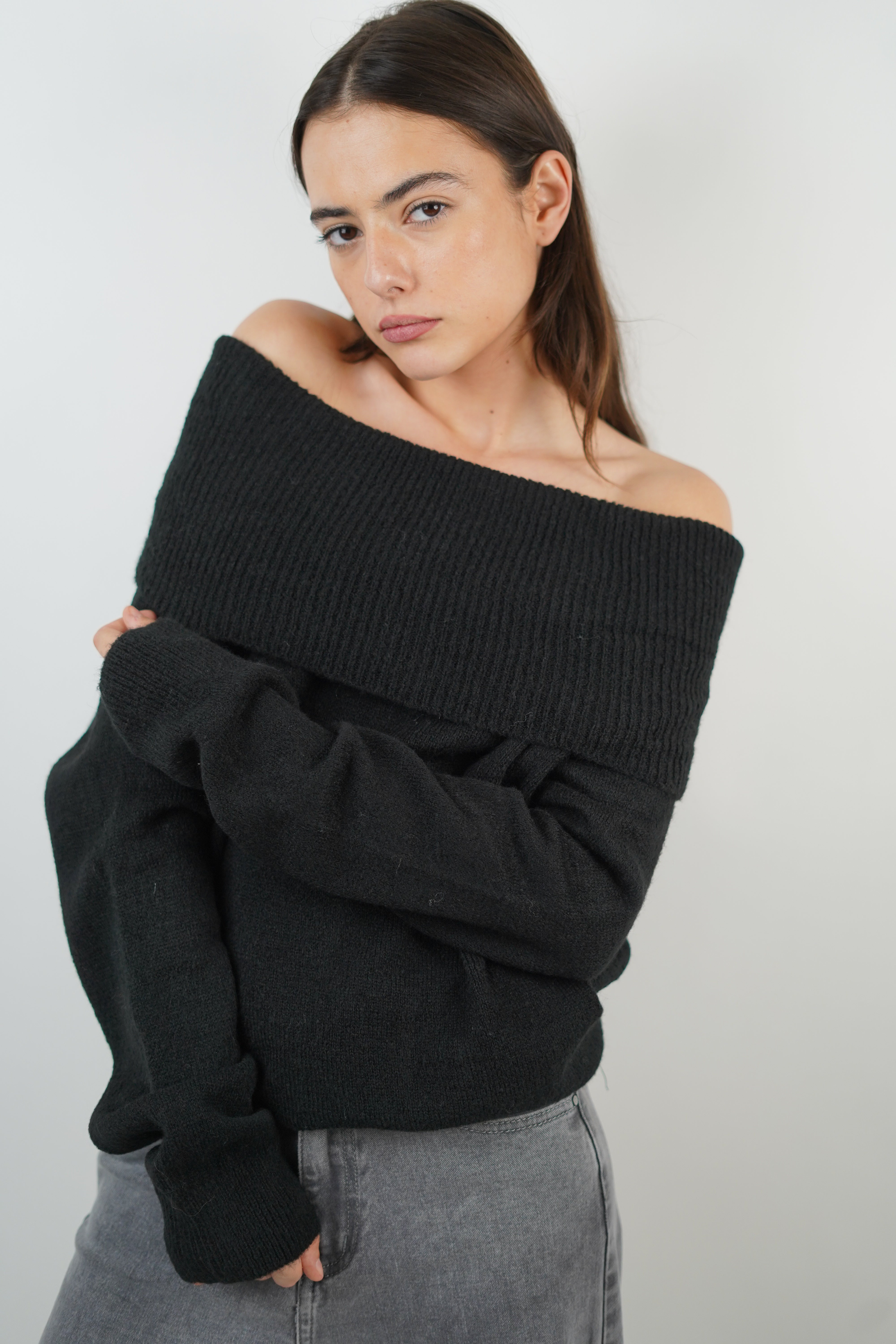 Emma black sweater