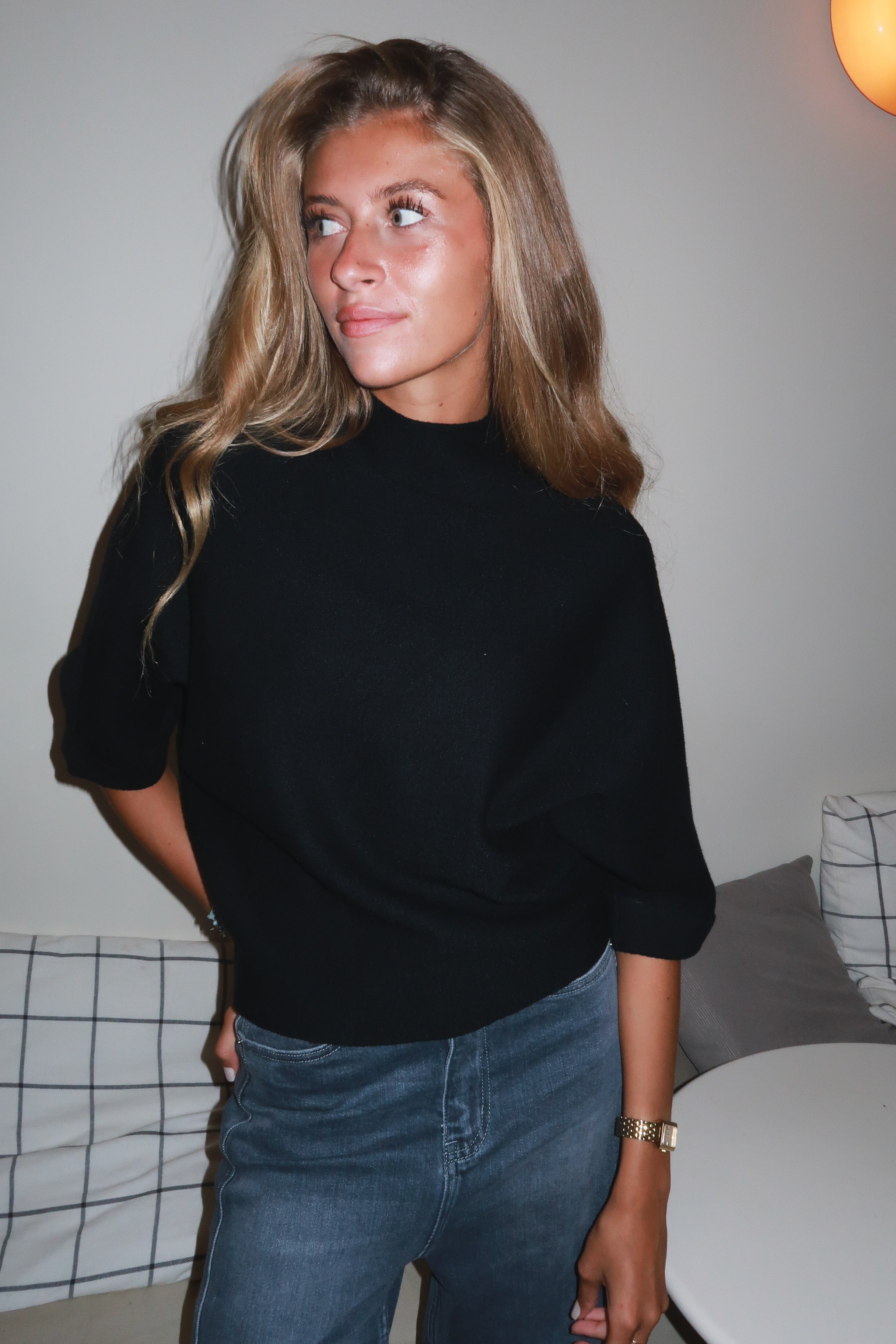 Lise black sweater