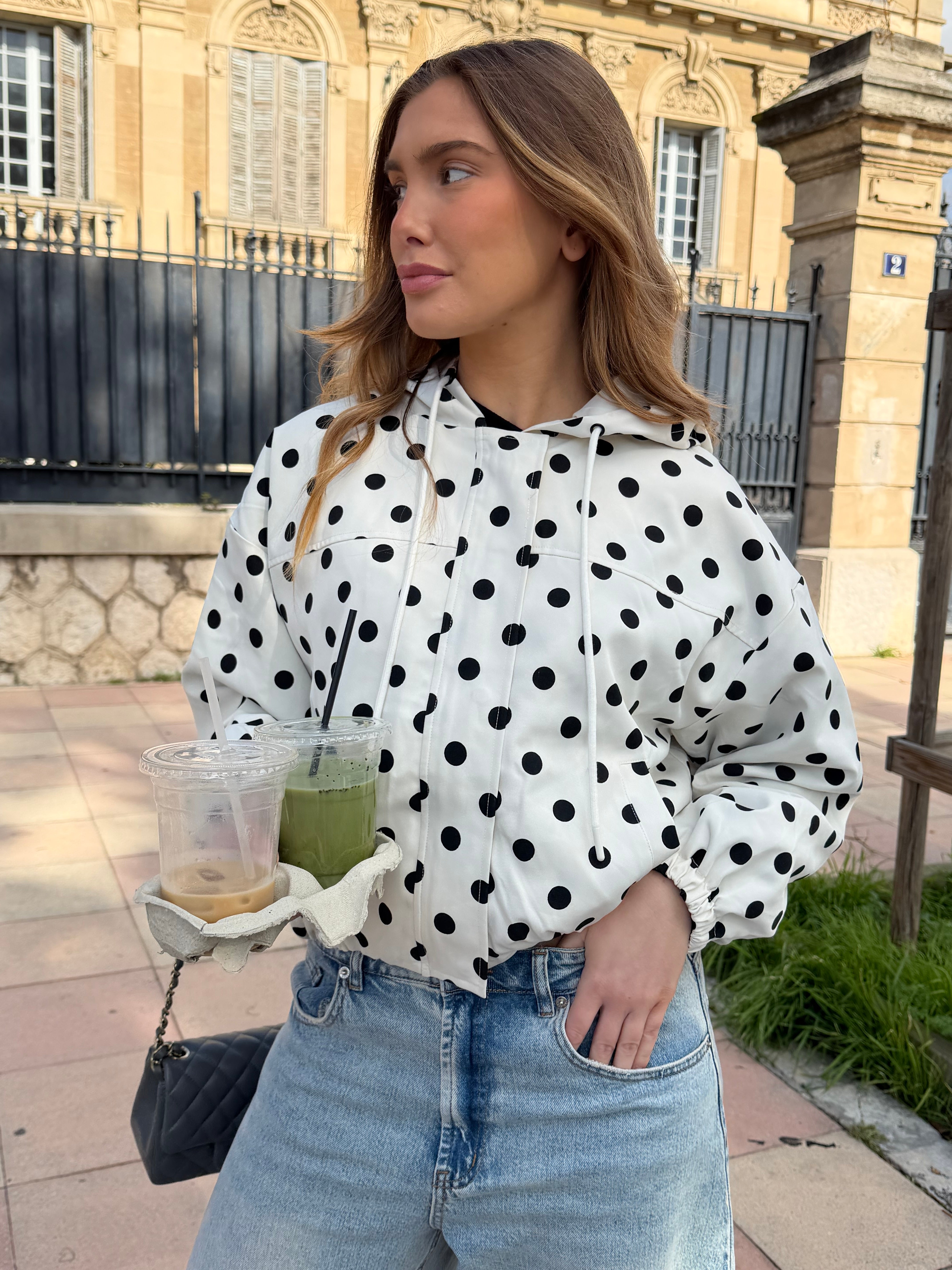 Veste Peyton blanche