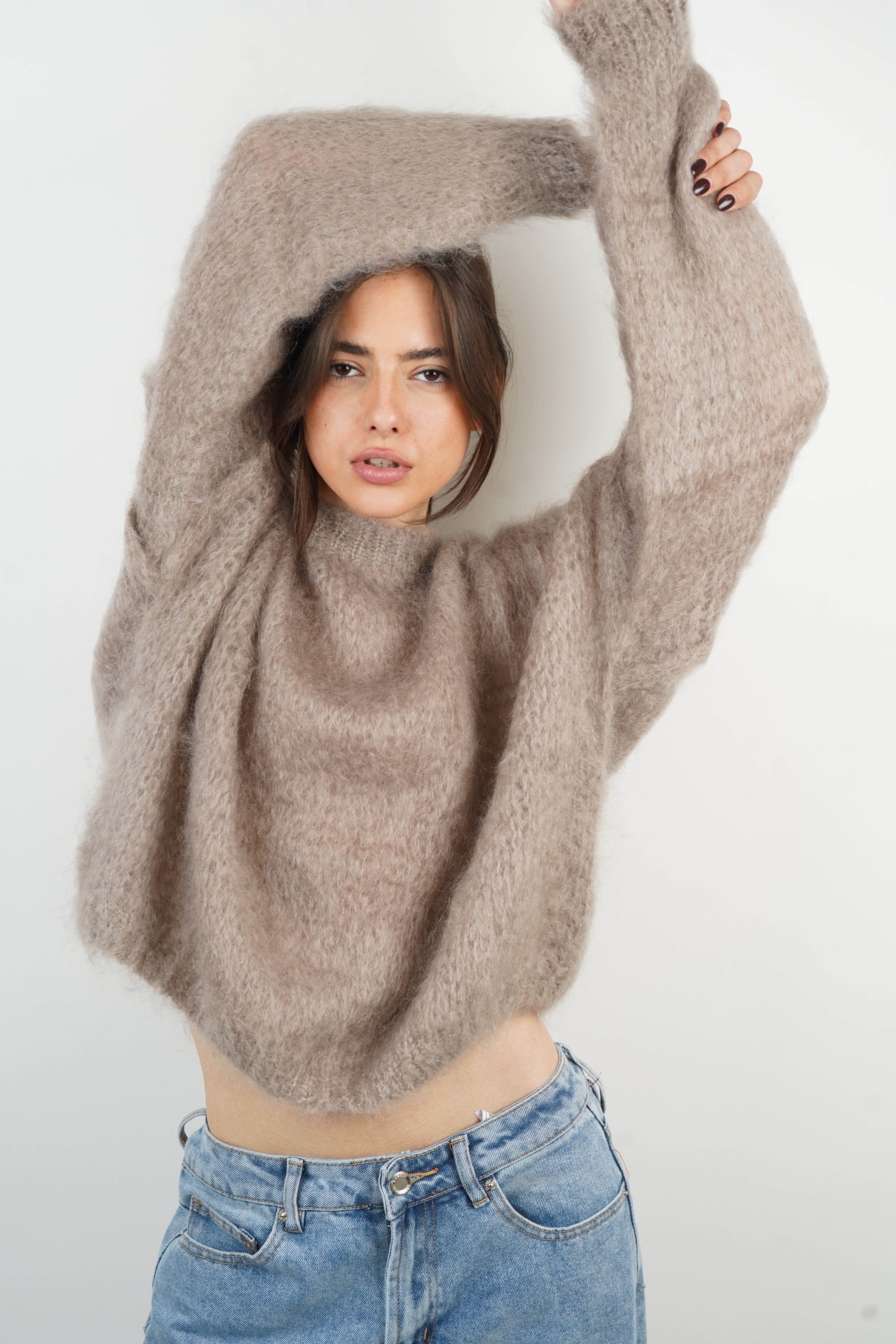 Pull Cloe taupe