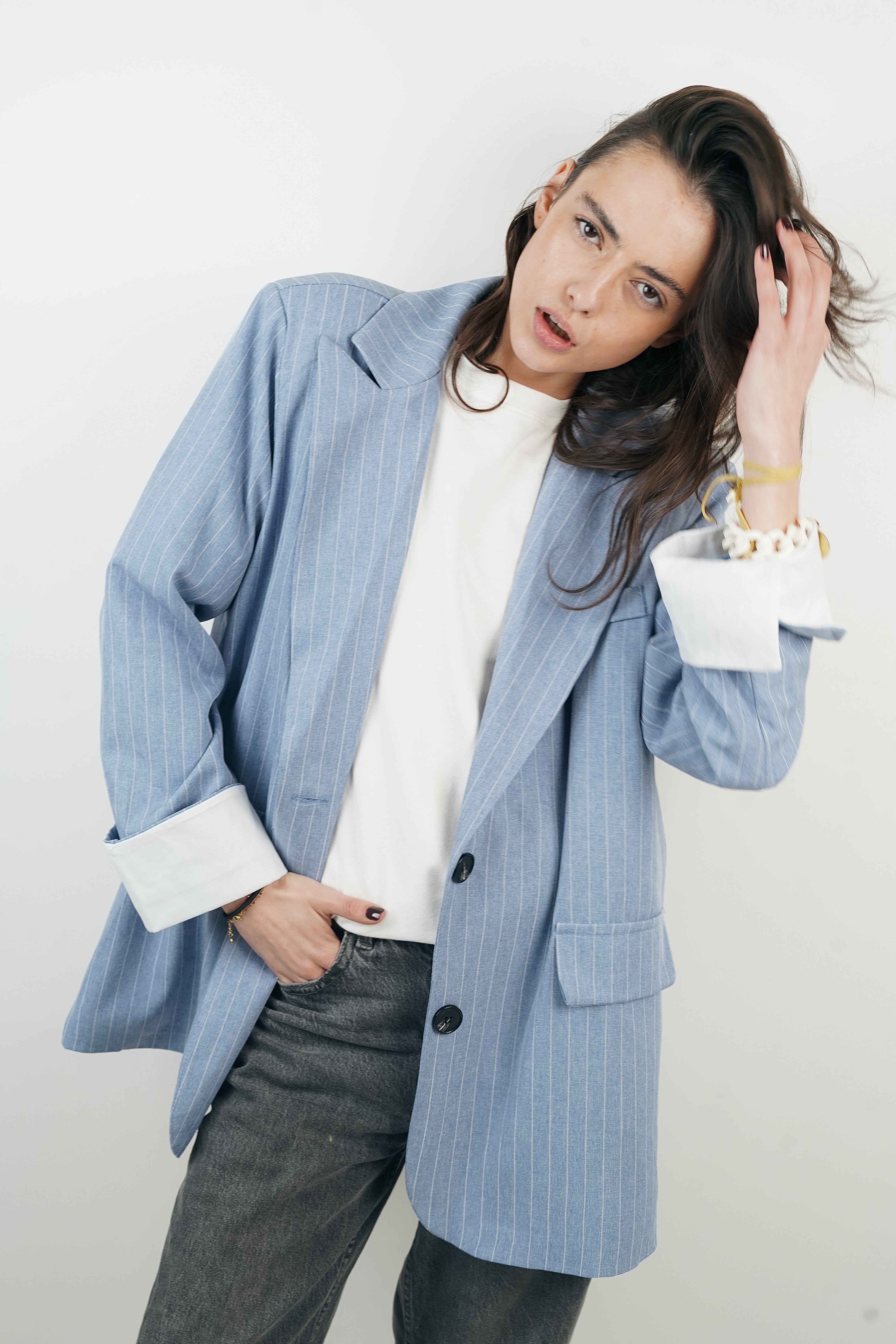 Blazer Astrid bleu