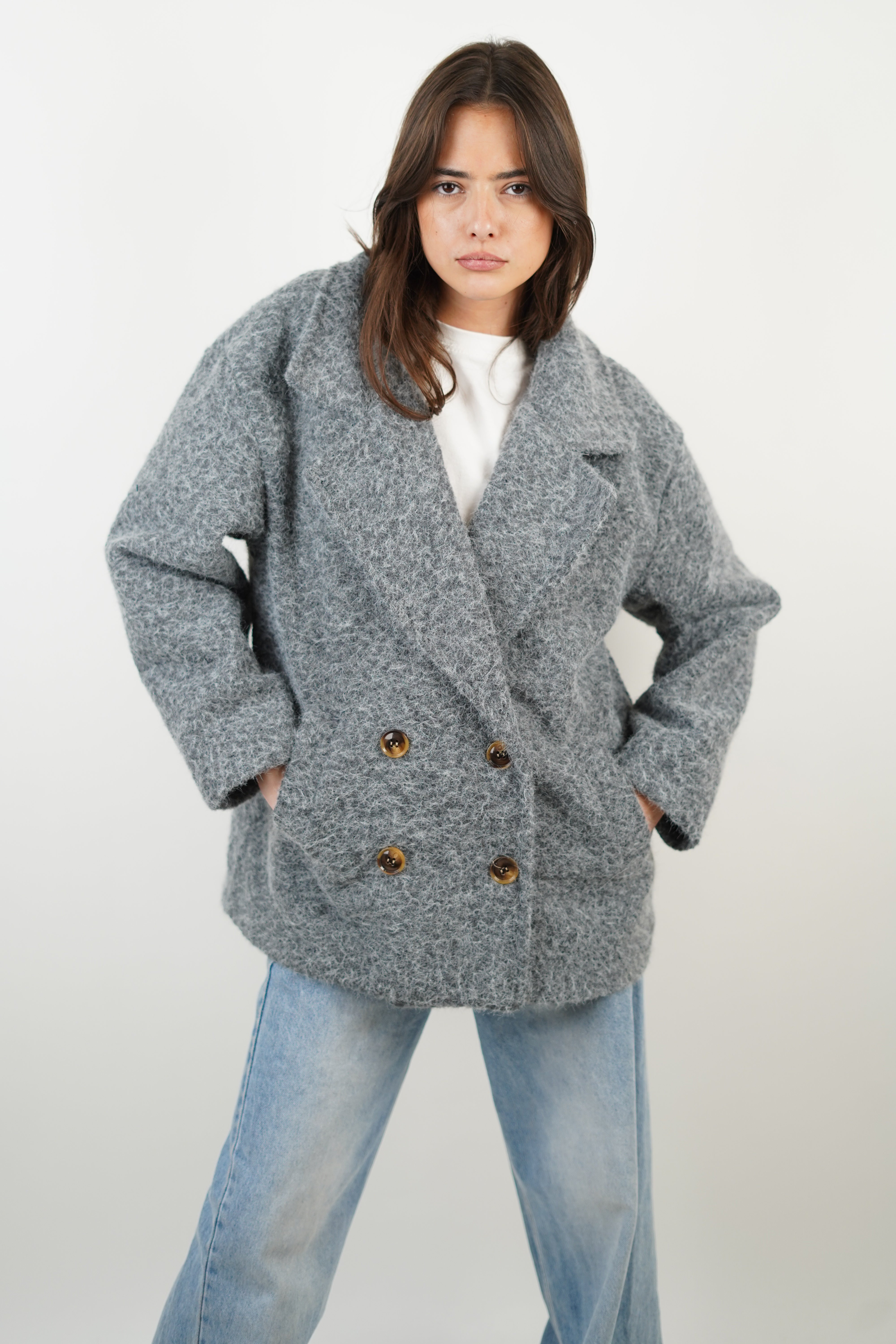 Kelly gray coat