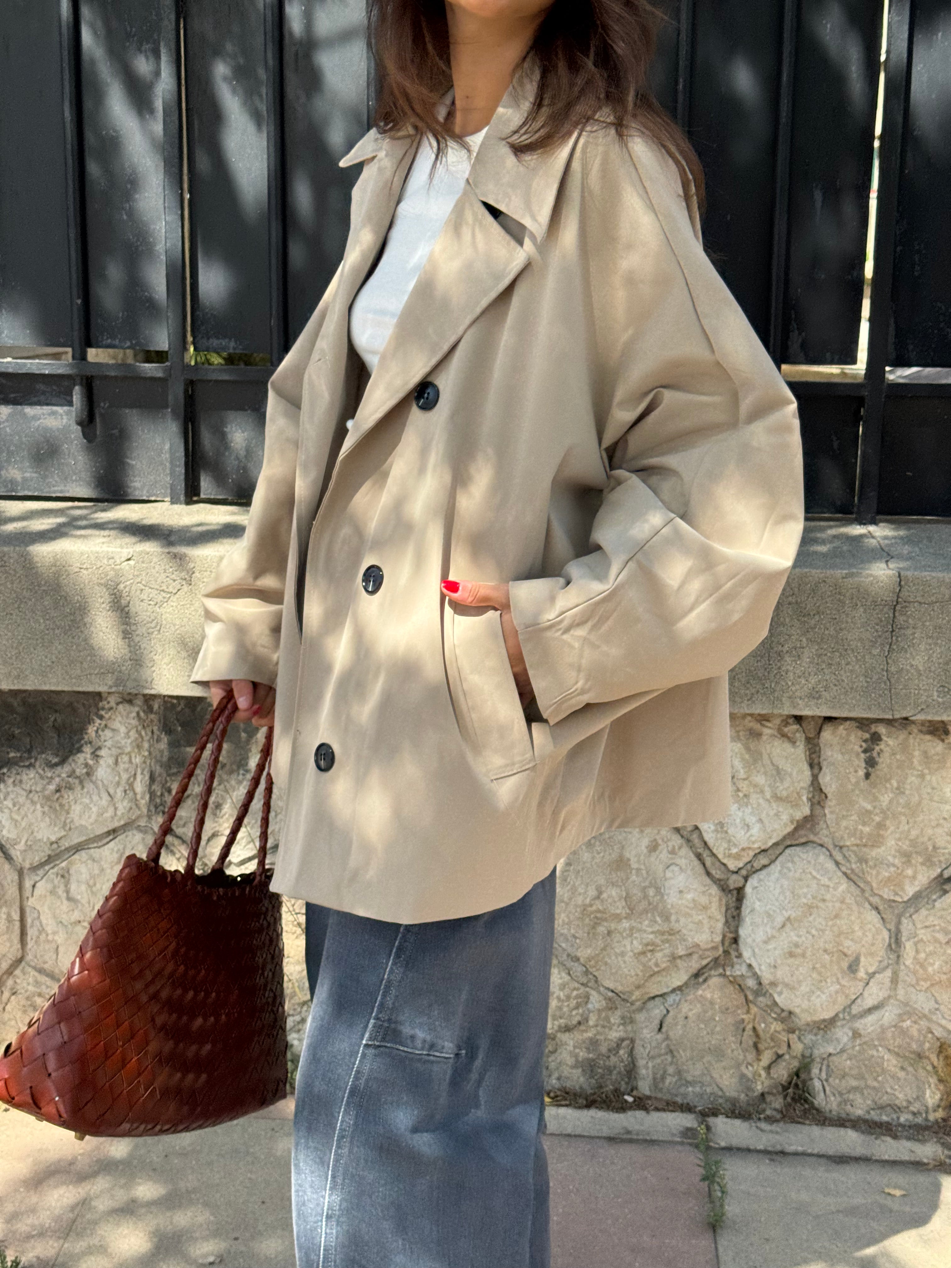 Trench Ella beige