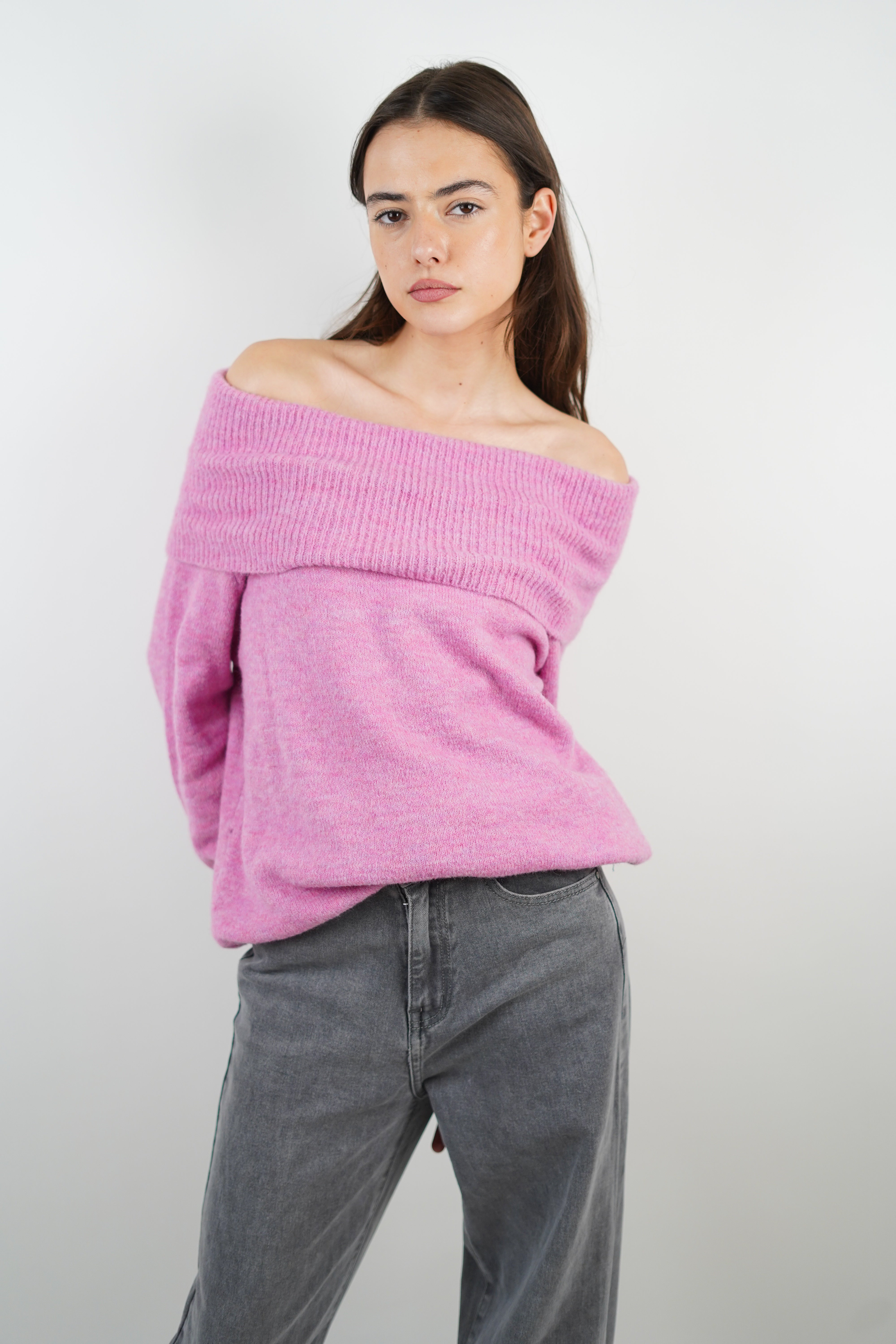 Emma pink sweater