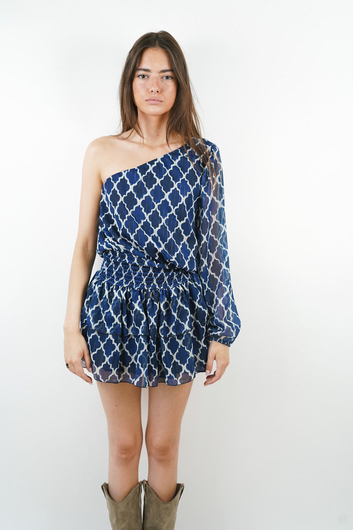 Mathilde marineblauer Playsuit